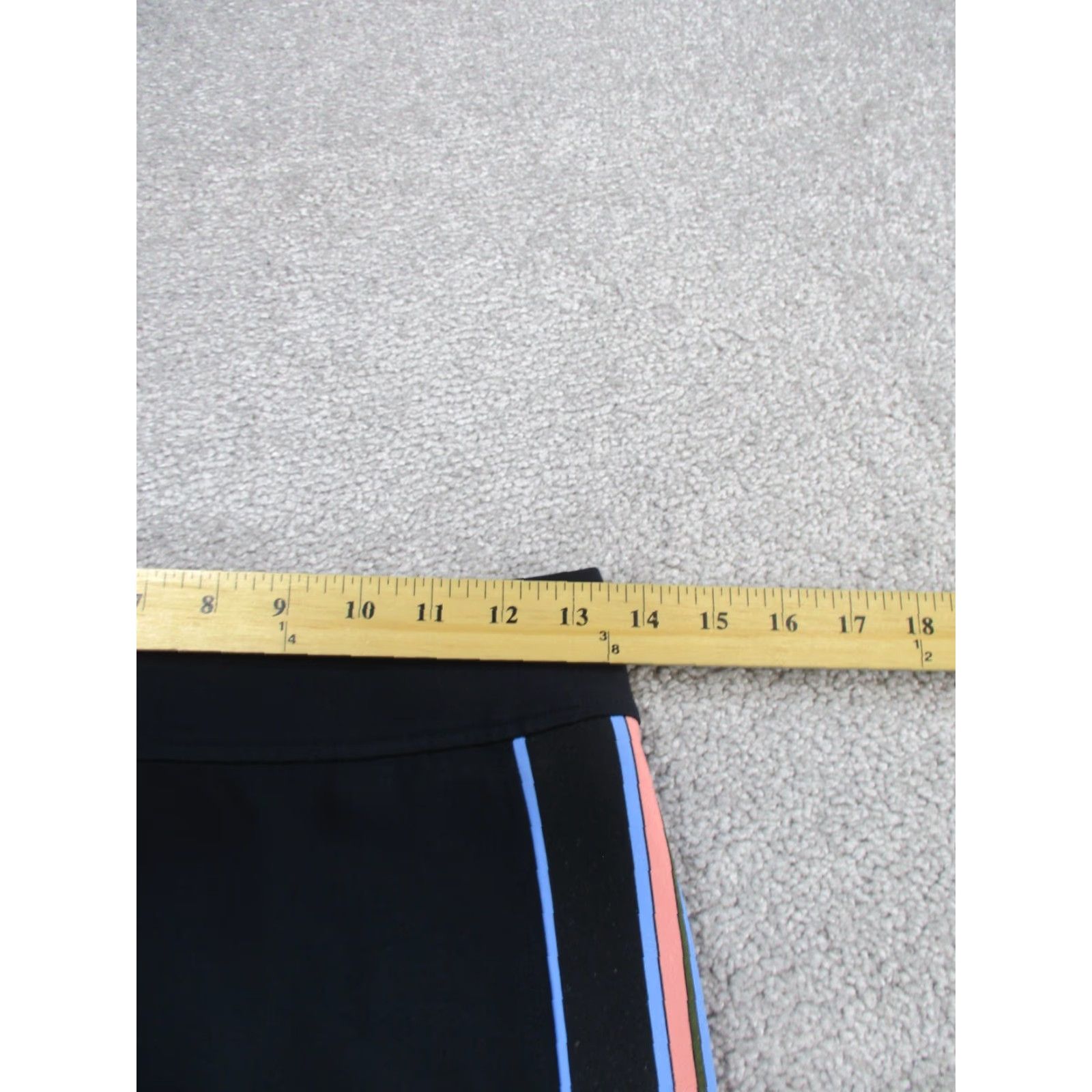 Reiss Reiss Skirt Womens 2 Maciee Colorblock Midi Black Multi Straight* Size 26" / US 2 / IT 38 - 6 Thumbnail