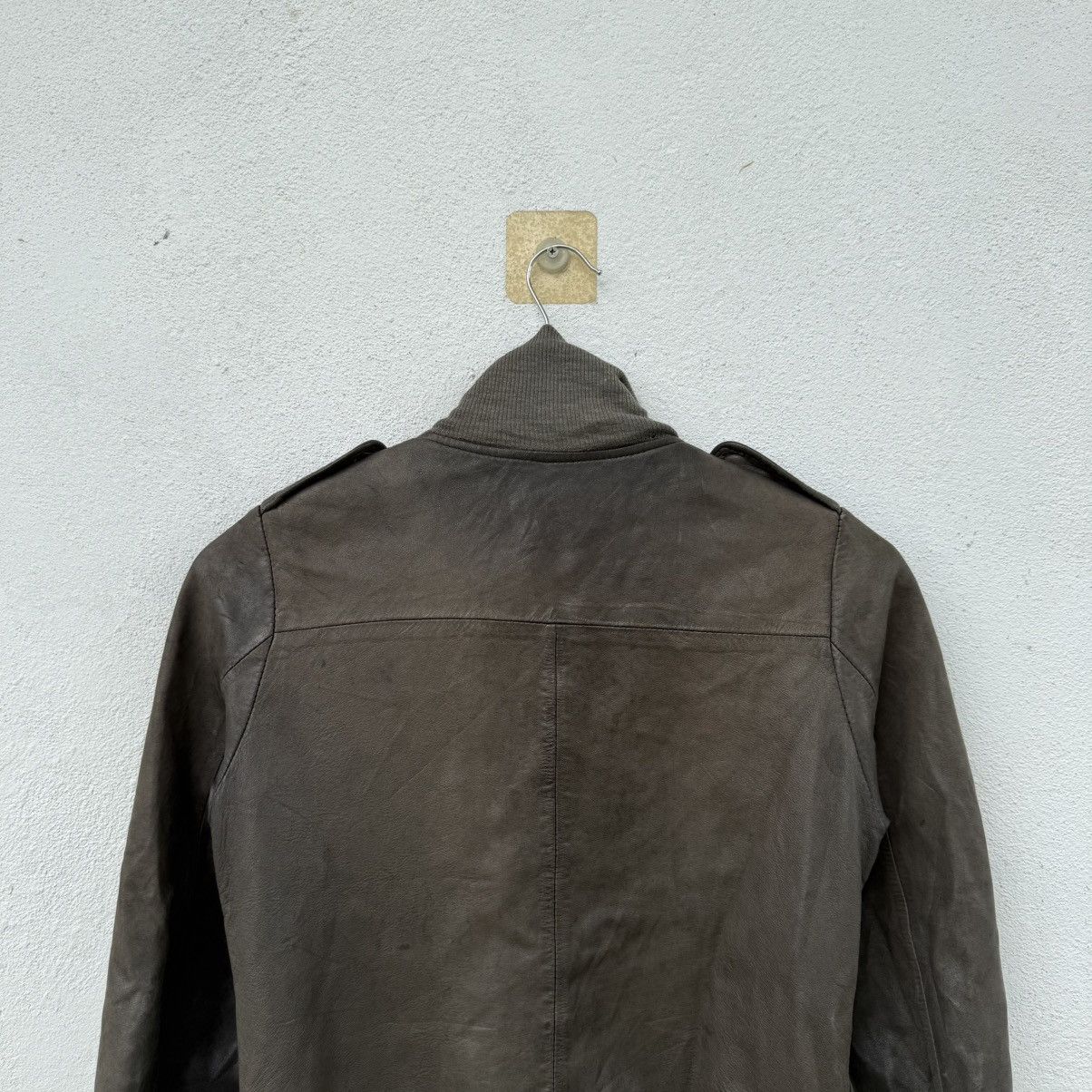 Share Spirit Homme Vintage Share Spirit Sheep Leather Punk Bondage Jacket Size US S / EU 44-46 / 1 - 4 Thumbnail