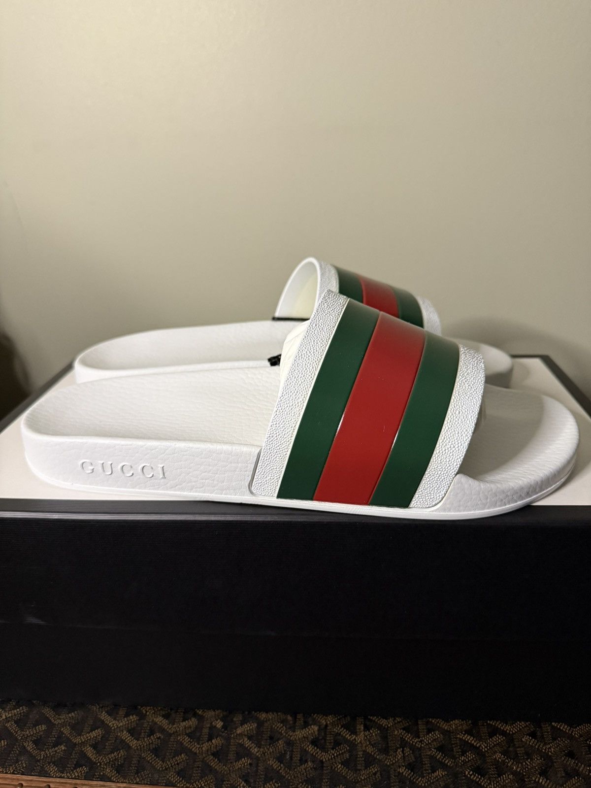 Gucci Pursuit pool slide Size US 9 / EU 42 - 1 Thumbnail