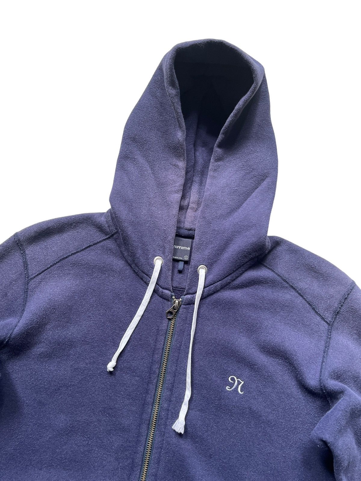 Nonnative Natural Sun Faded Zipper Hoodie