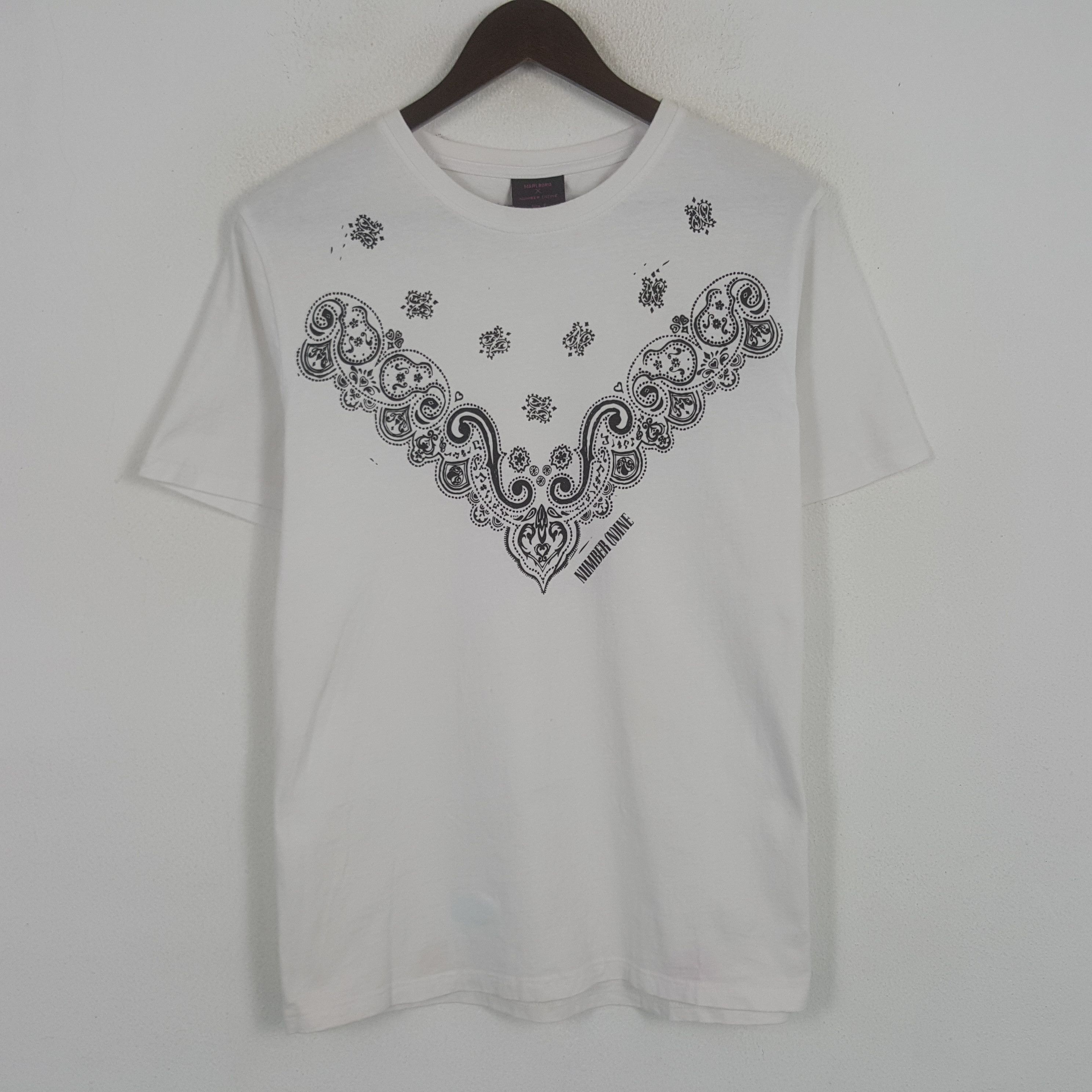 Number (N)ine × Vintage Vintage Number (N)ine x Marlboro Tshirt Size US M / EU 48-50 / 2 - 1 Thumbnail