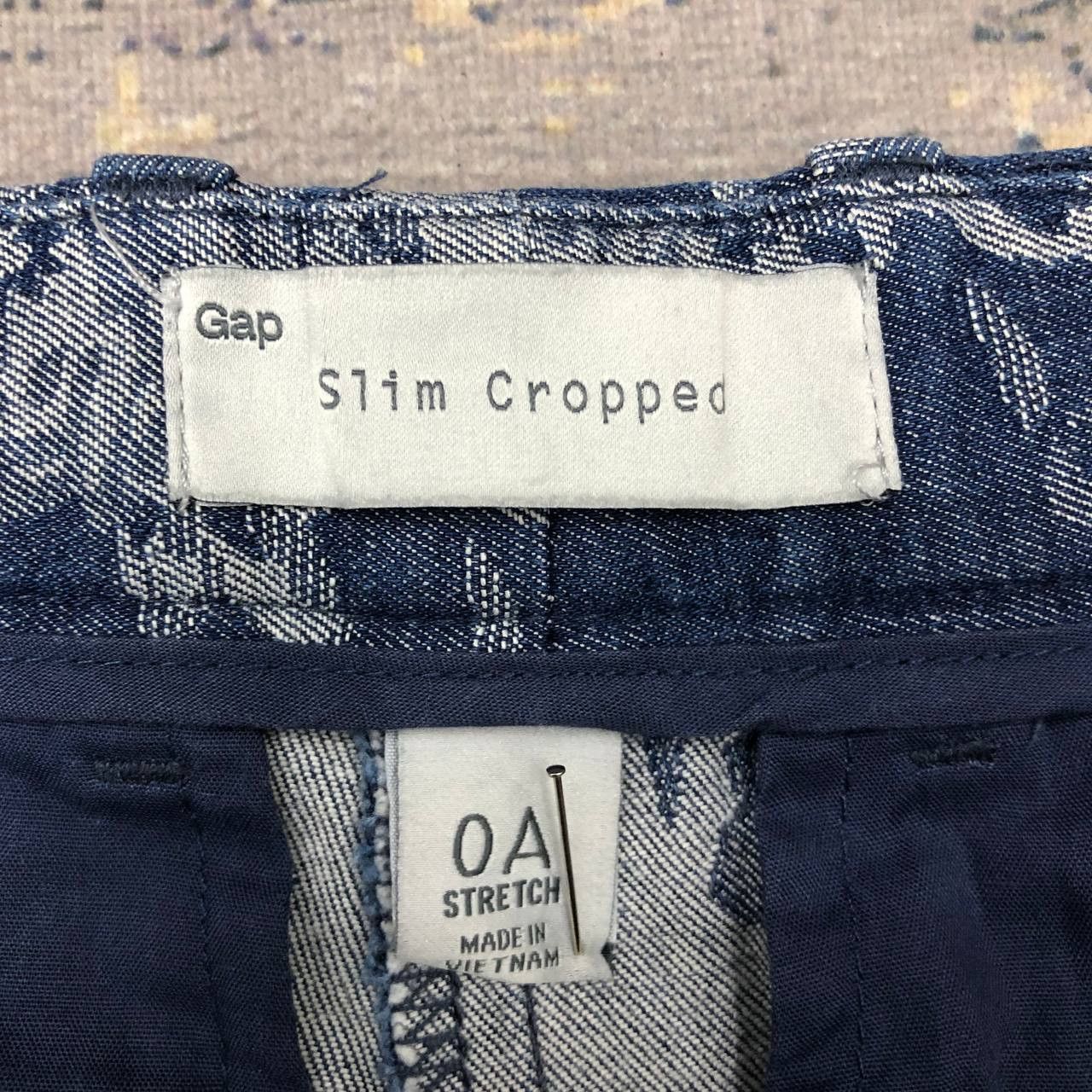 Gap P155 GAP SLIM CROPPED PANTS Size 30" / US 8 / IT 44 - 5 Thumbnail