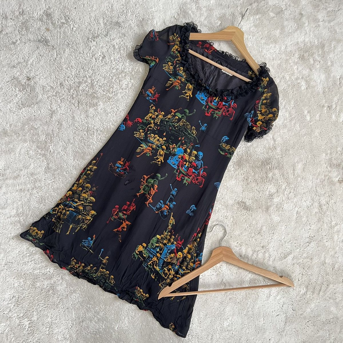 Hysteric Glamour 💥Hysteric Glamour skeleton printed dress Size S / US 4 / IT 40 - 1 Thumbnail