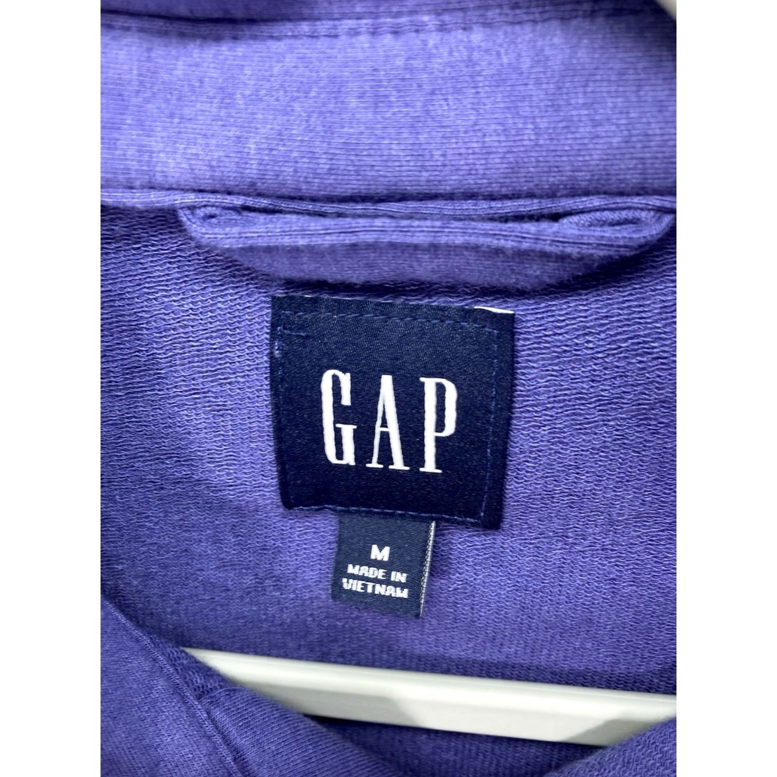 Gap Gap Knit Shirt Men Medium Blue Button Long Sleeve Cotton Blend Stretch NWT Size US M / EU 48-50 / 2 - 6 Thumbnail