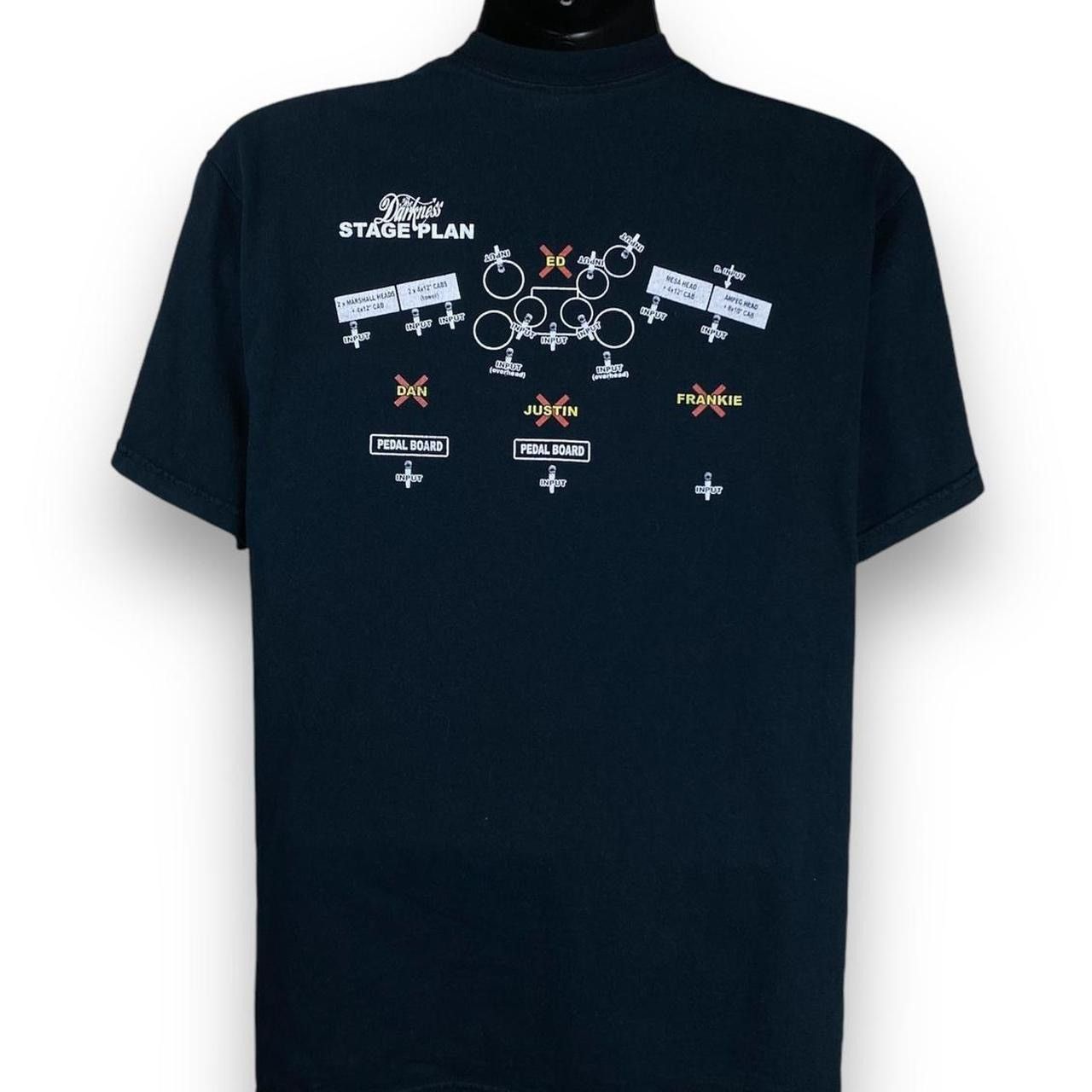 Band Tees × Vintage Vintage Gildan The Darkness Band Music Tour Tshirt Size US M / EU 48-50 / 2 - 2 Thumbnail