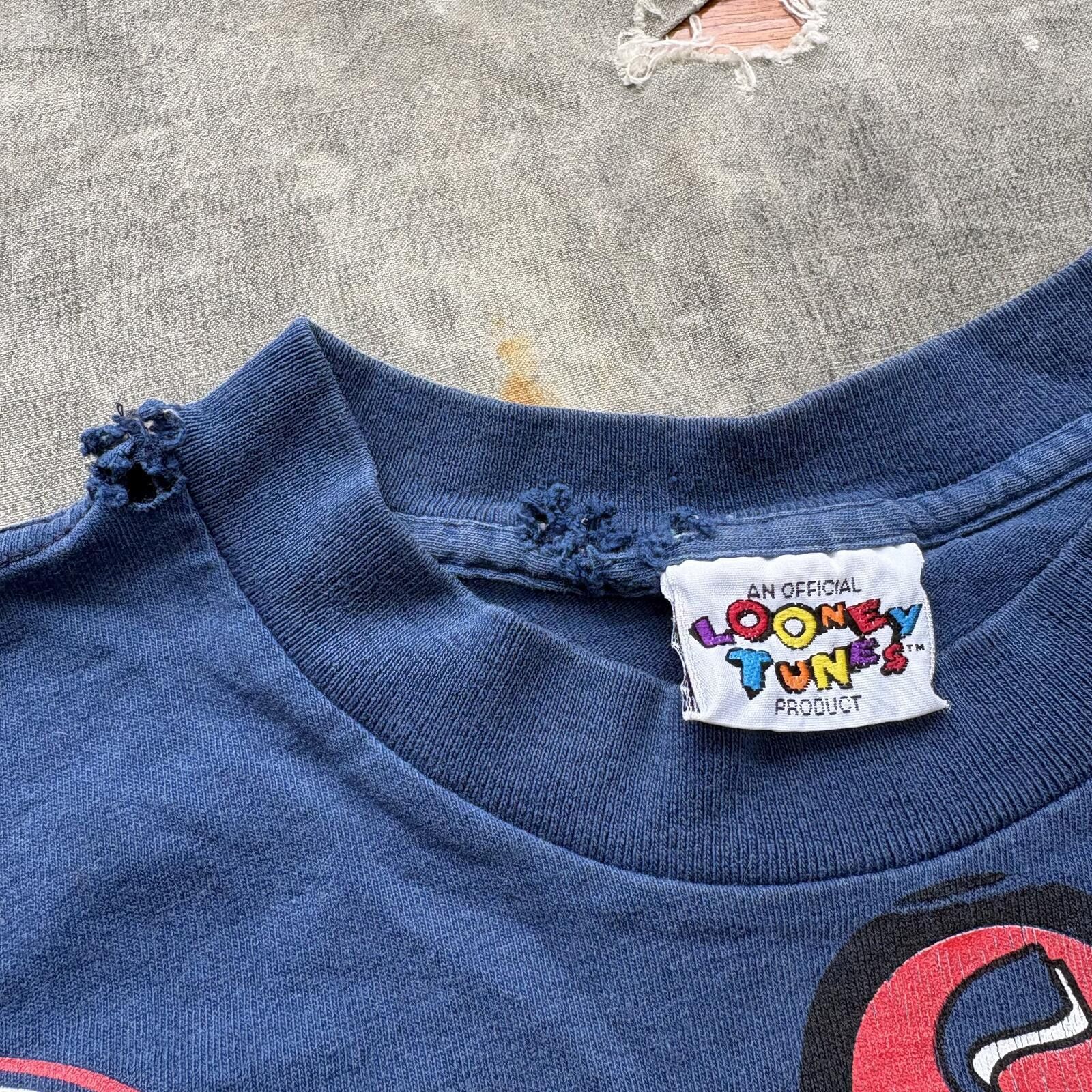 Vintage Vintage 90s Tweety Bird Looney Tunes Sarcastic Funny Shirt Size S / US 4 / IT 40 - 4 Thumbnail