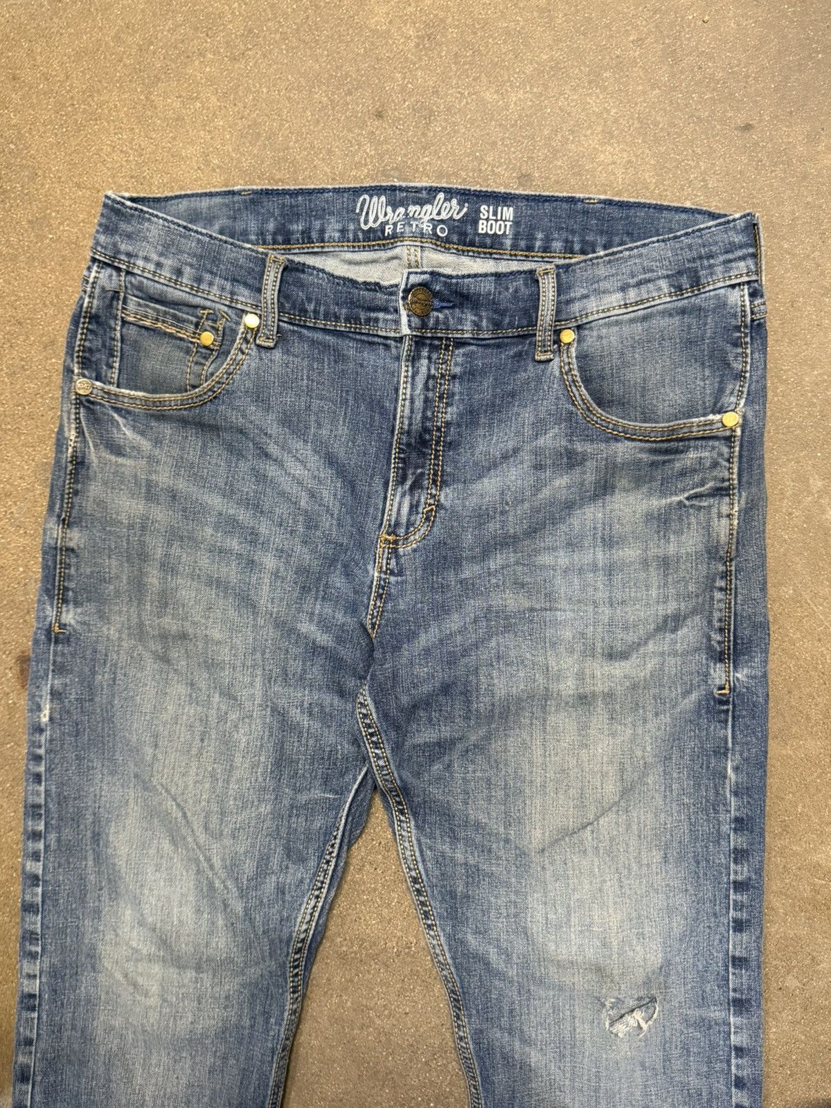 Wrangler Wrangler bootcut flare denim jeans size 36x31 Size US 36 / EU 52 - 3 Thumbnail