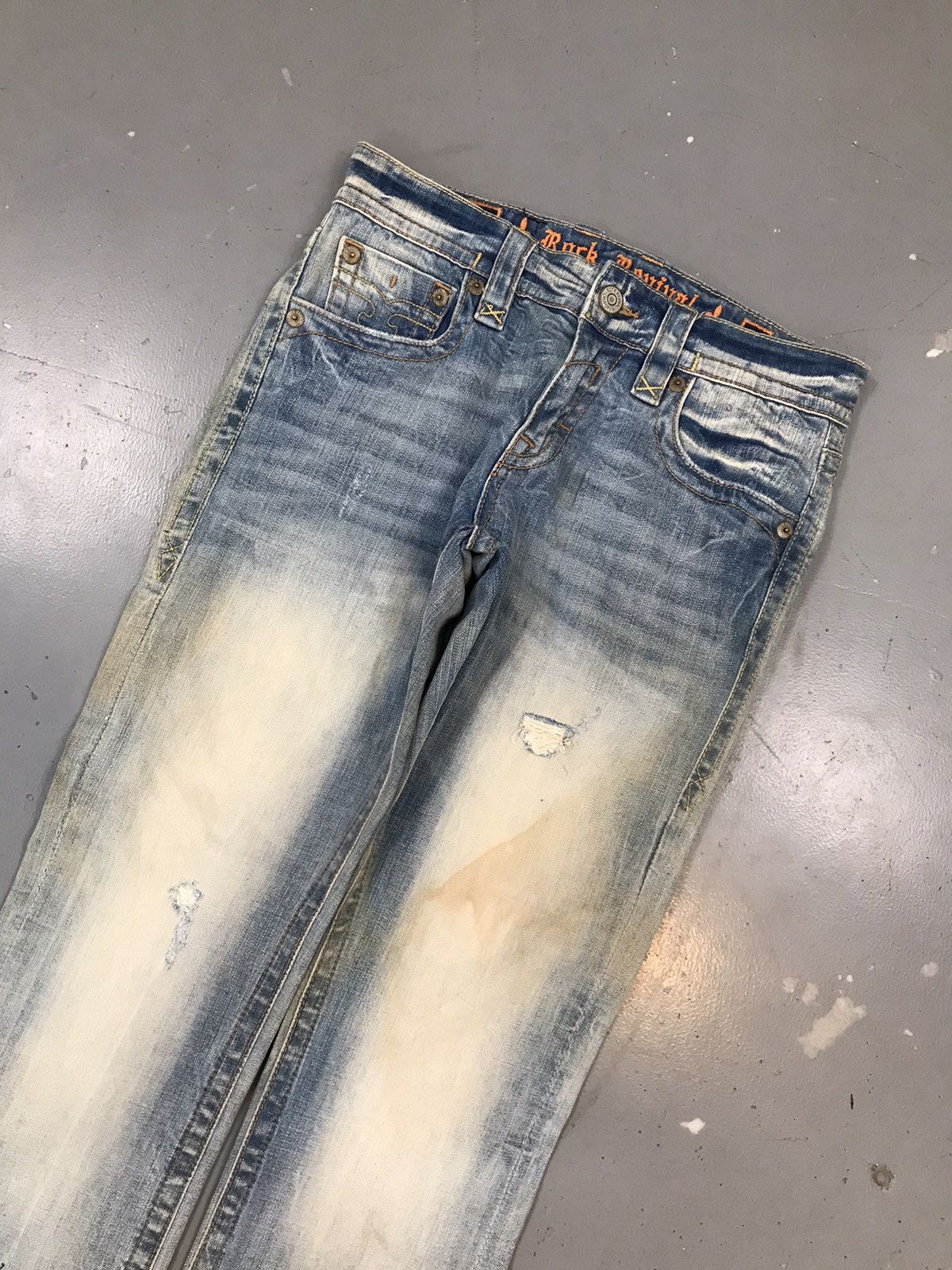 Rock Revival × Vintage Vintage rock revival straight fit denim Size US 32 / EU 48 - 3 Thumbnail