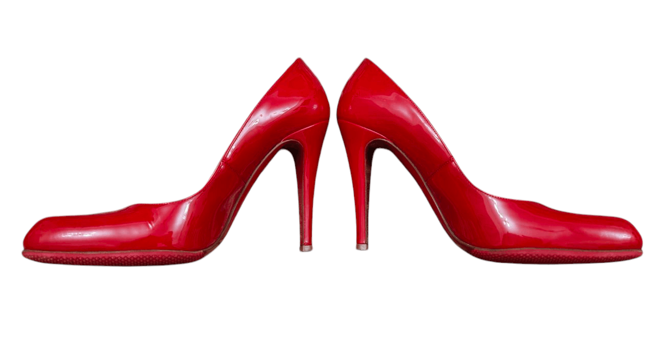 Christian Louboutin Christian Louboutin Red Heels Size US 7 / IT 37 - 2 Thumbnail