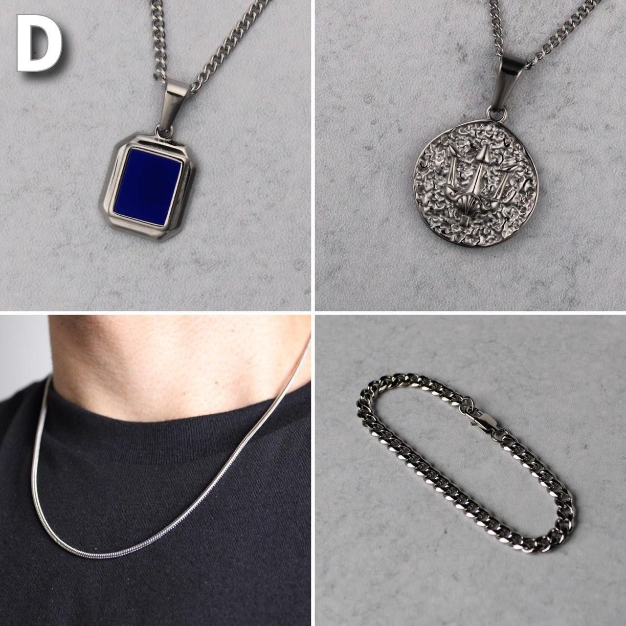 Jewelry 5 Piece Silver Jewelry Set Size ONE SIZE - 5 Thumbnail