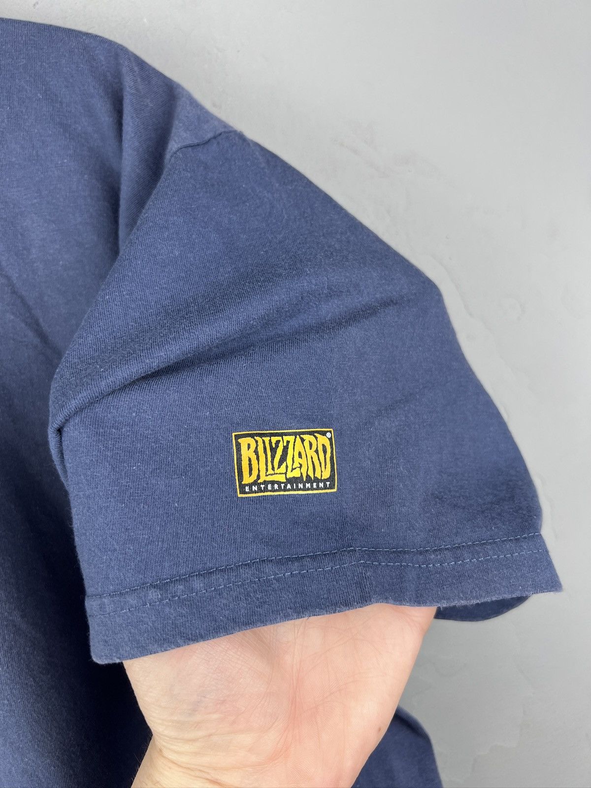Band Tees Vintage World Of Warcraft Blizzard Entertainment Games Tees Size US XL / EU 56 / 4 - 4 Thumbnail