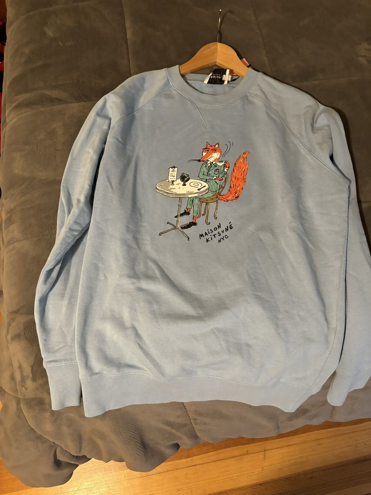 Maison Kitsune Maison Kitsuné NYC Fox Sweater Size US L / EU 52-54 / 3 - 2 Thumbnail