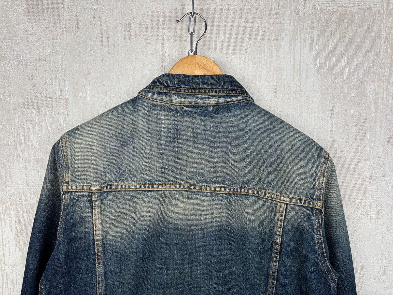 Nudie Jeans Nudie Jeans Terry Organic Sharp Denim Trucker Jacket Size US L / EU 52-54 / 3 - 16 Thumbnail