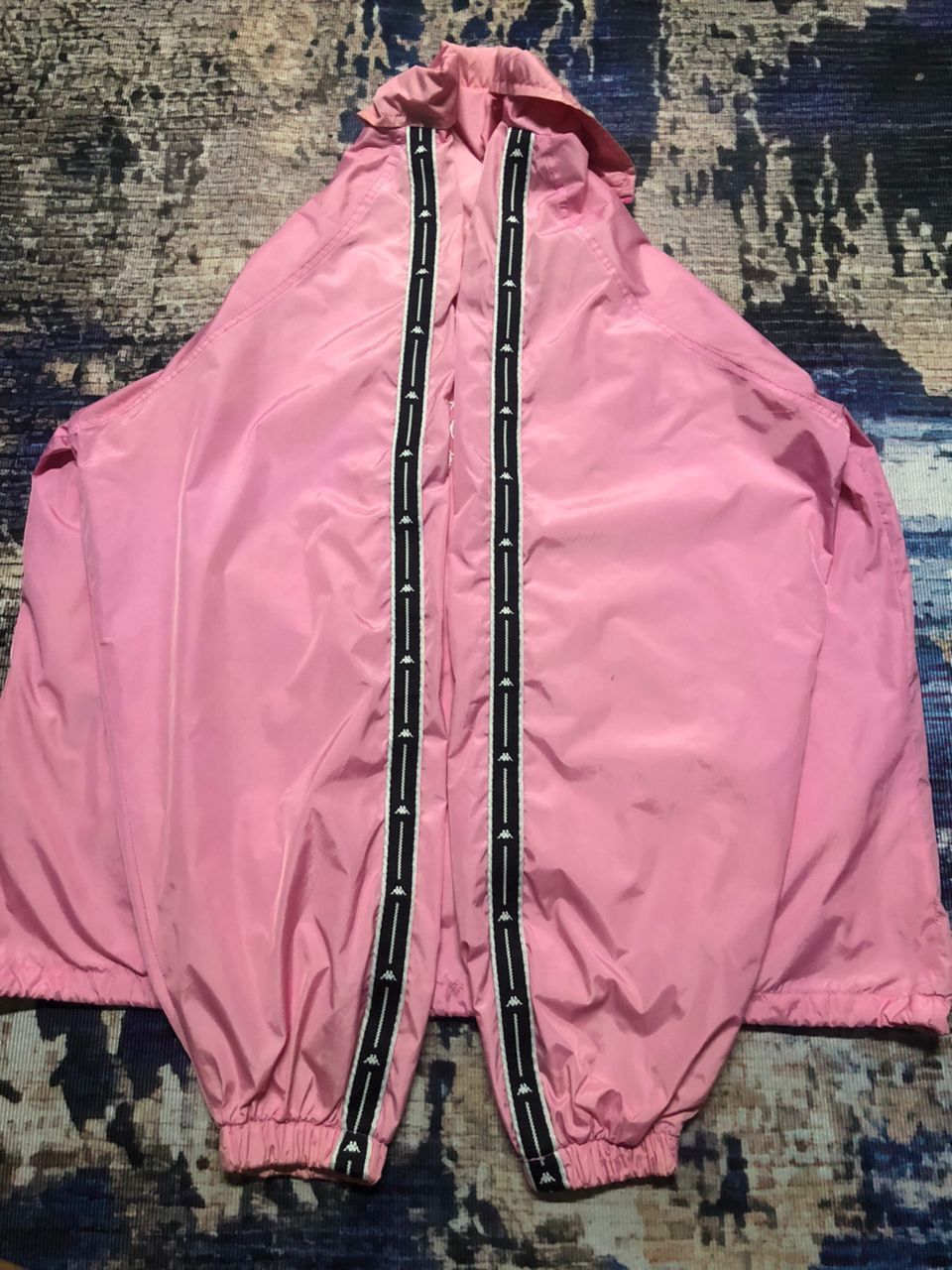 Kappa Vintage Kappa Side Tape Big Logo Windbreaker Size M / US 6-8 / IT 42-44 - 15 Thumbnail