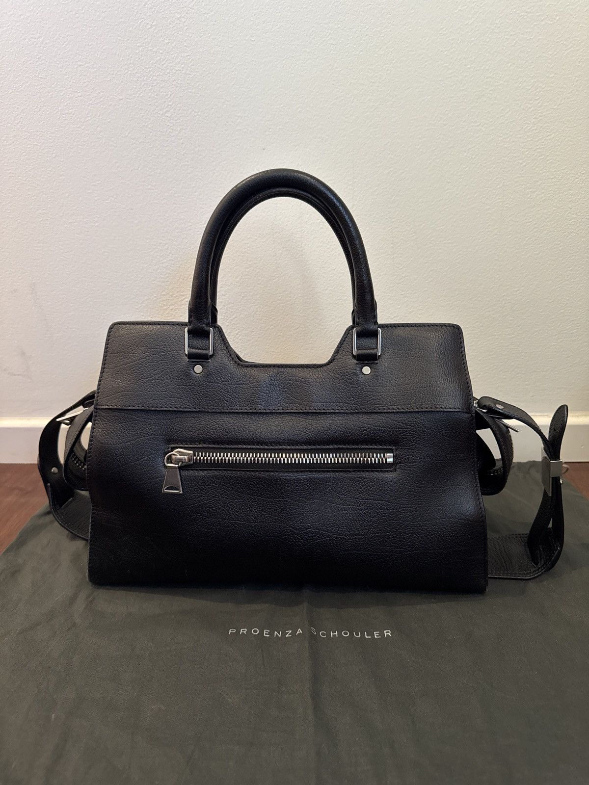 Proenza Schouler Proenza Schouler Black Leather Purse Size ONE SIZE - 2 Thumbnail