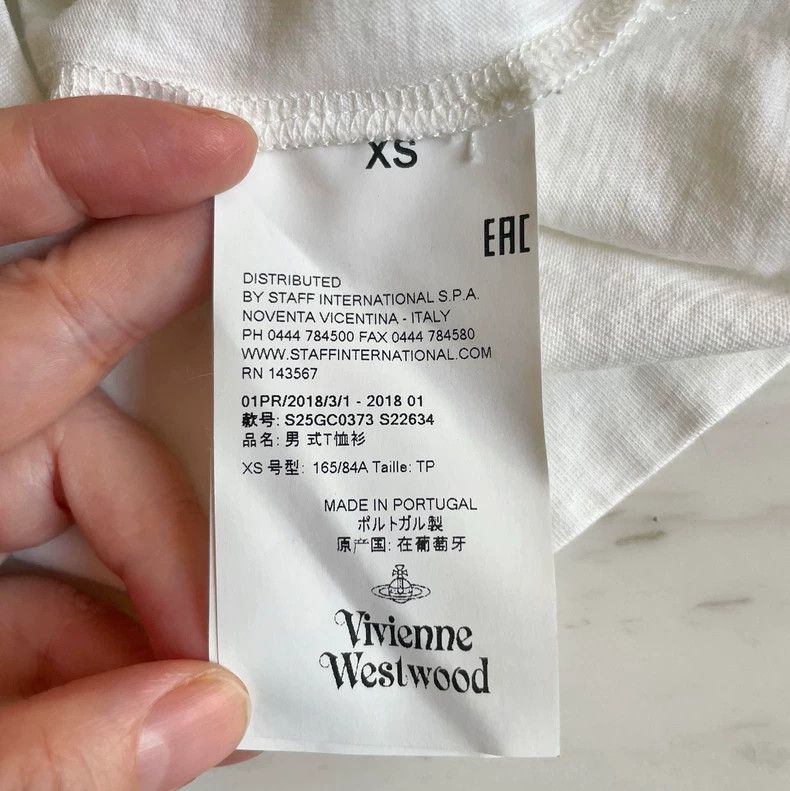 Vivienne Westwood Vivienne Westwood Embroidered Saturn clown T-shirt Size US XS / EU 42 / 0 - 5 Thumbnail