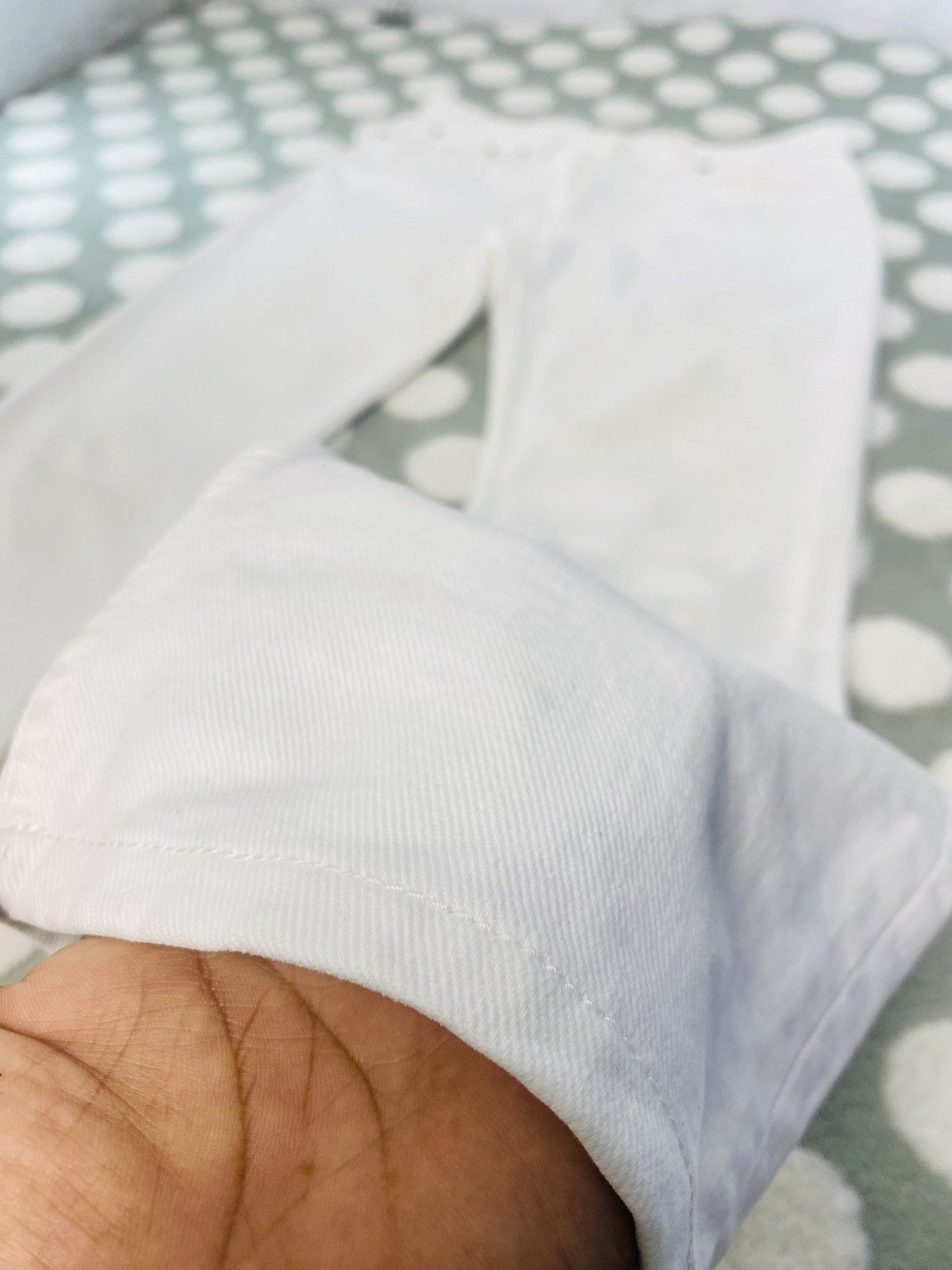 Helmut Lang Helmut Lang White Jeans Size US 30 / EU 46 - 9 Thumbnail