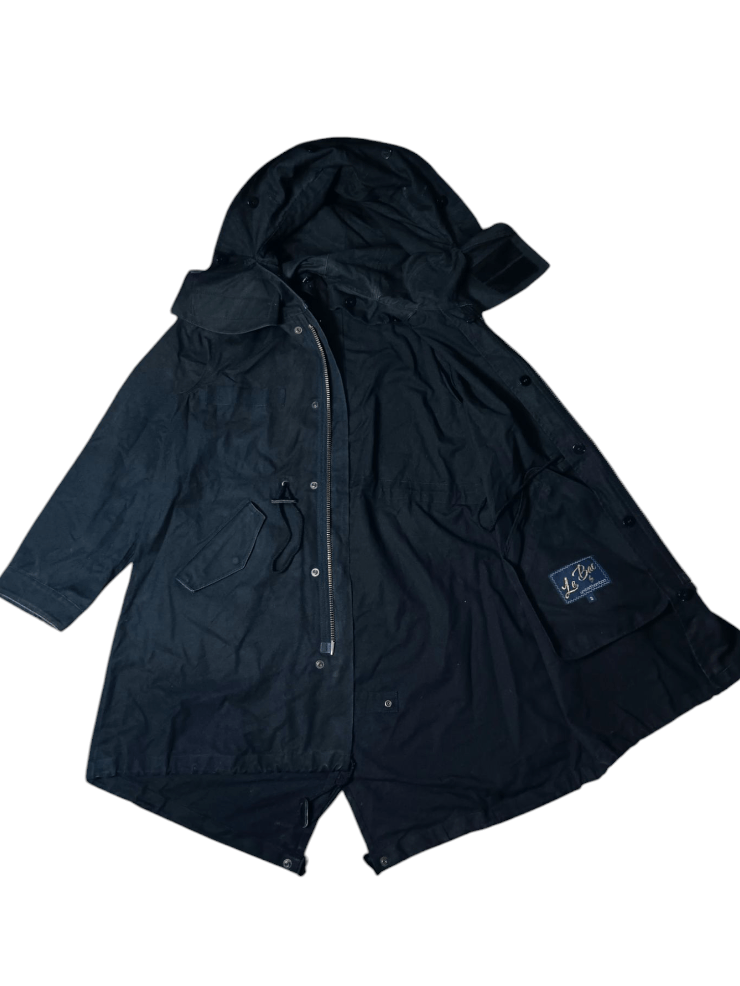 Japanese Brand 💔24H DELETE💔United bamboo parka canvas jacket Size US M / EU 48-50 / 2 - 4 Thumbnail