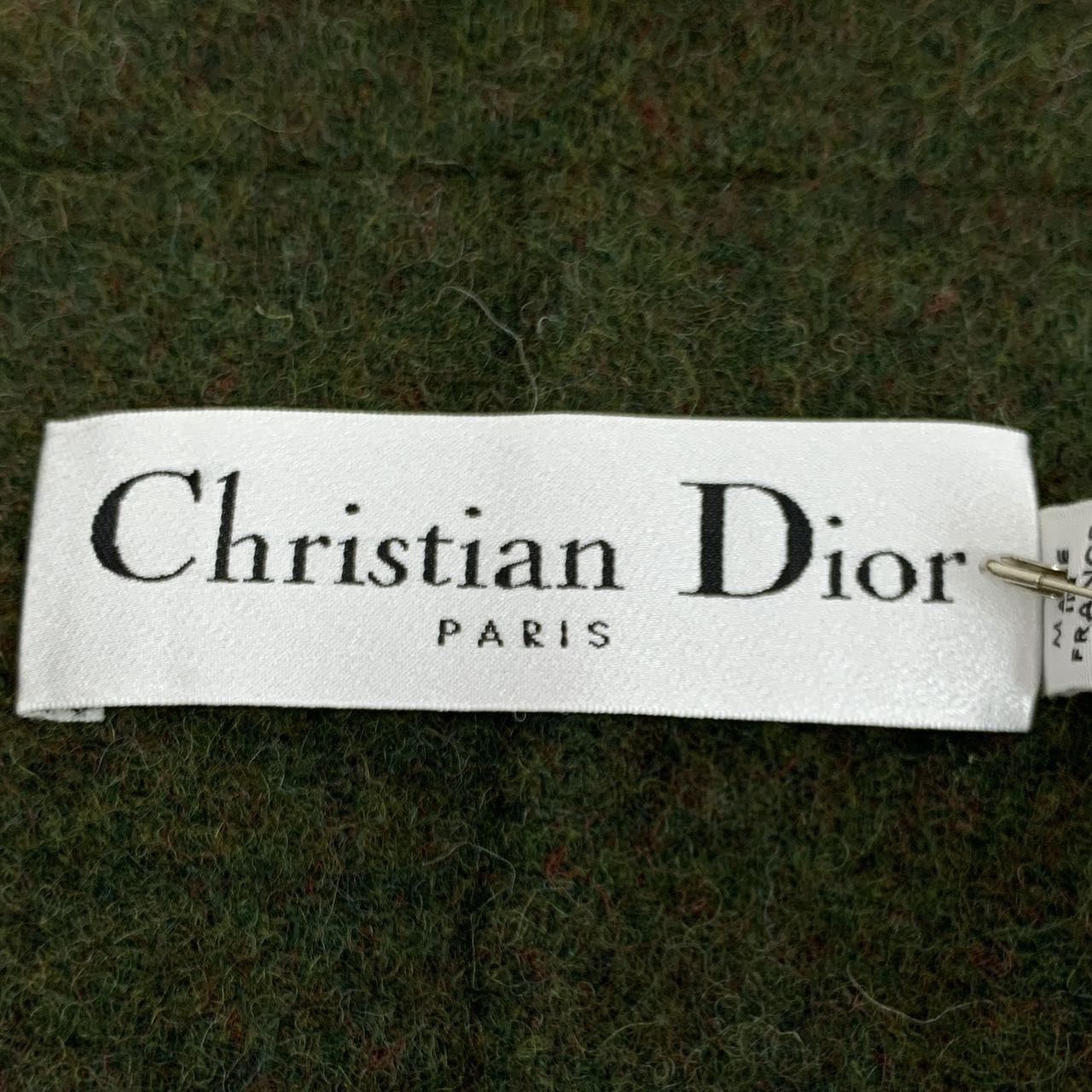 Dior Dior dark green wool jacket Size S / US 4 / IT 40 - 5 Thumbnail