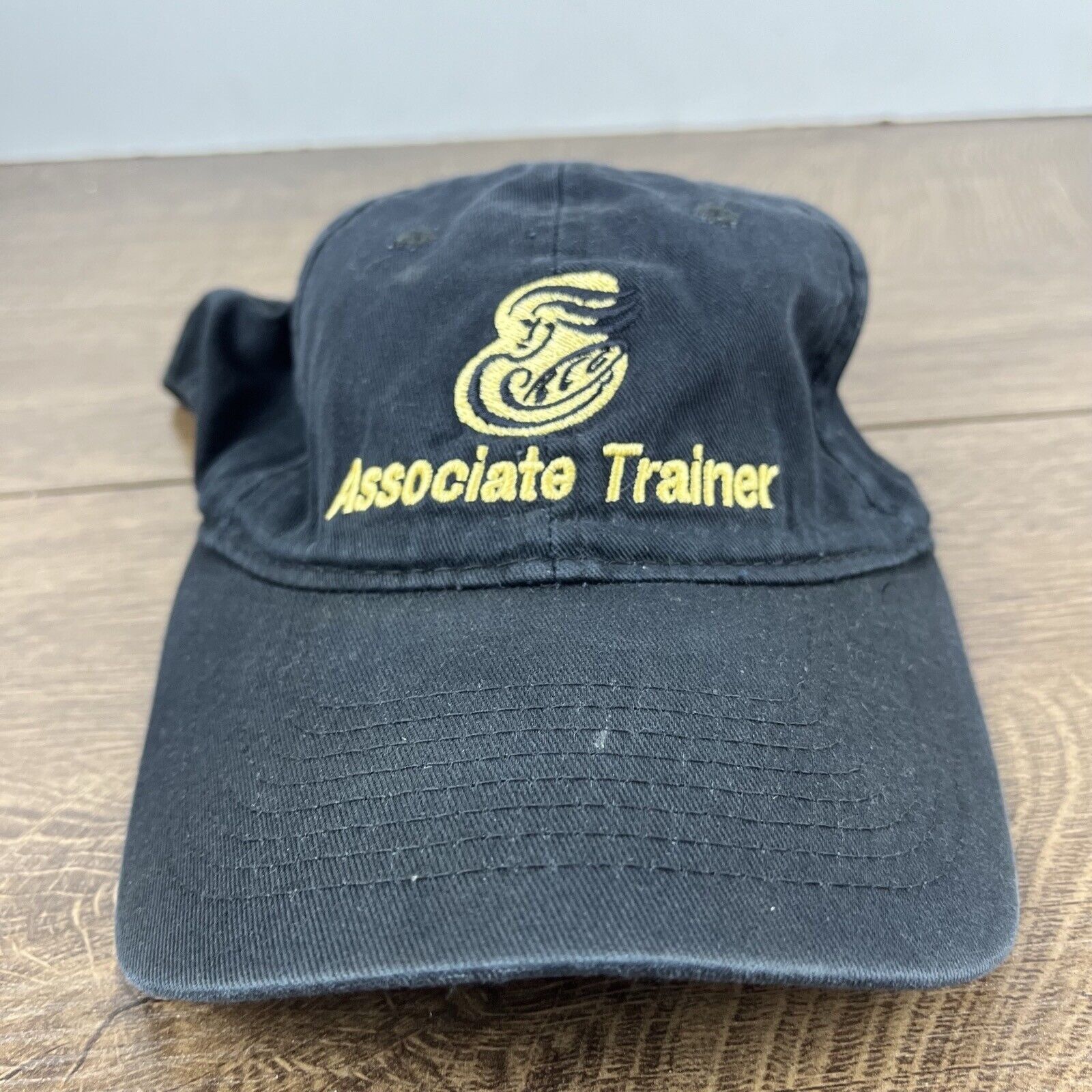 Other Associate Trainer Hat Black Cap Adjustable Hat Black Adult F Size ONE SIZE - 5 Thumbnail