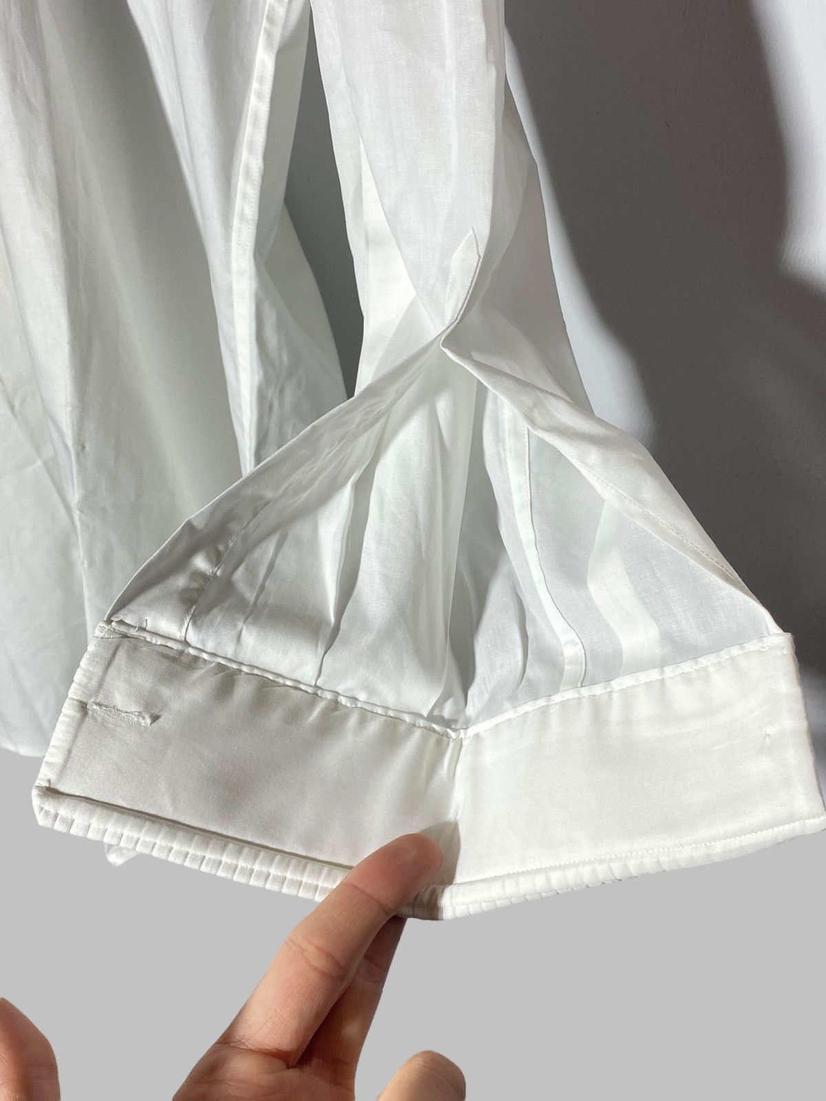 Pal Zileri Pal Zileri Gruppo Foral New Cotton Shirt Ribbed Details Size US L / EU 52-54 / 3 - 11 Thumbnail