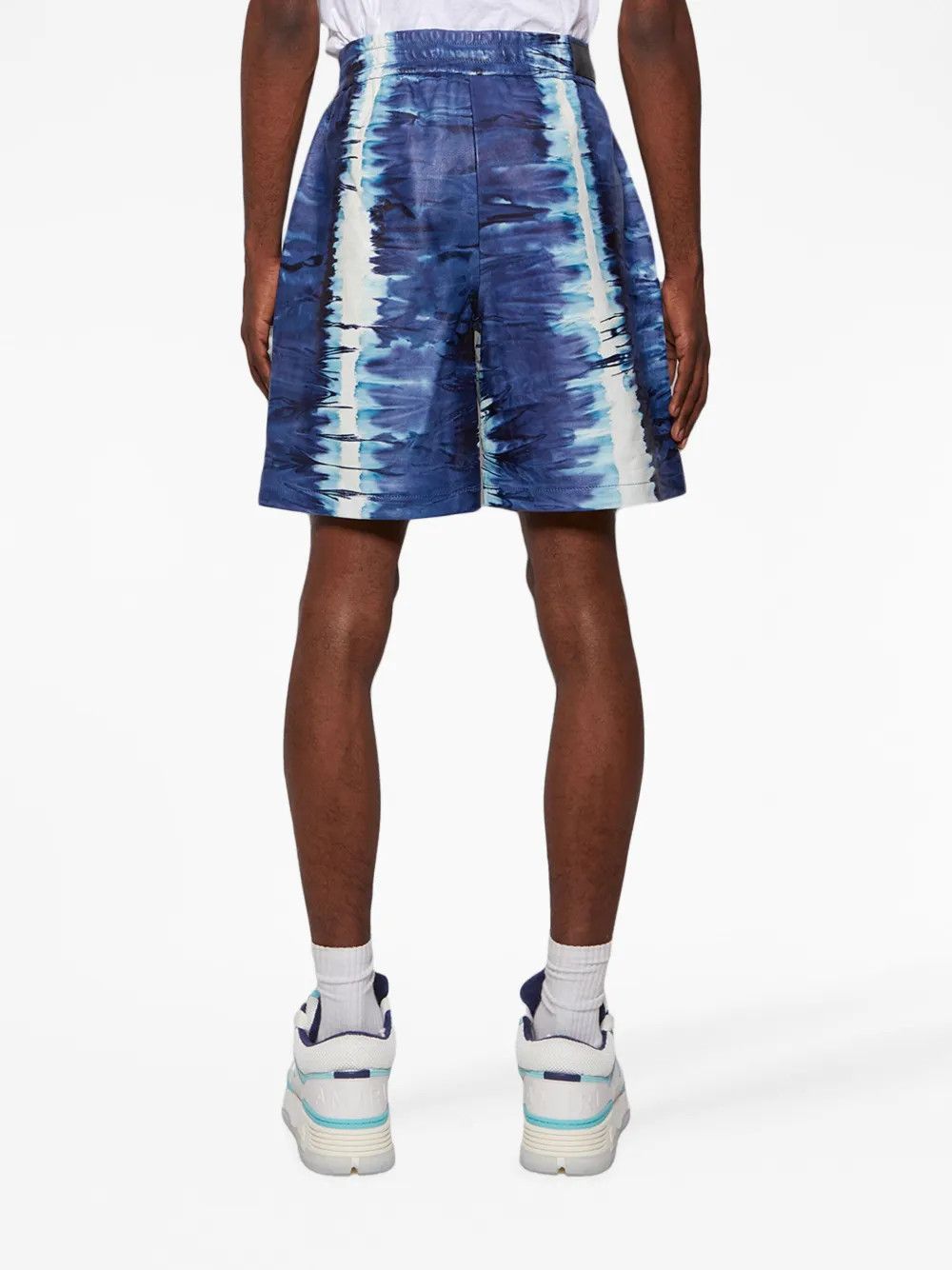 Amiri o1y0525 Logo Leather Short in Multicolor Size US 32 / EU 48 - 3 Thumbnail