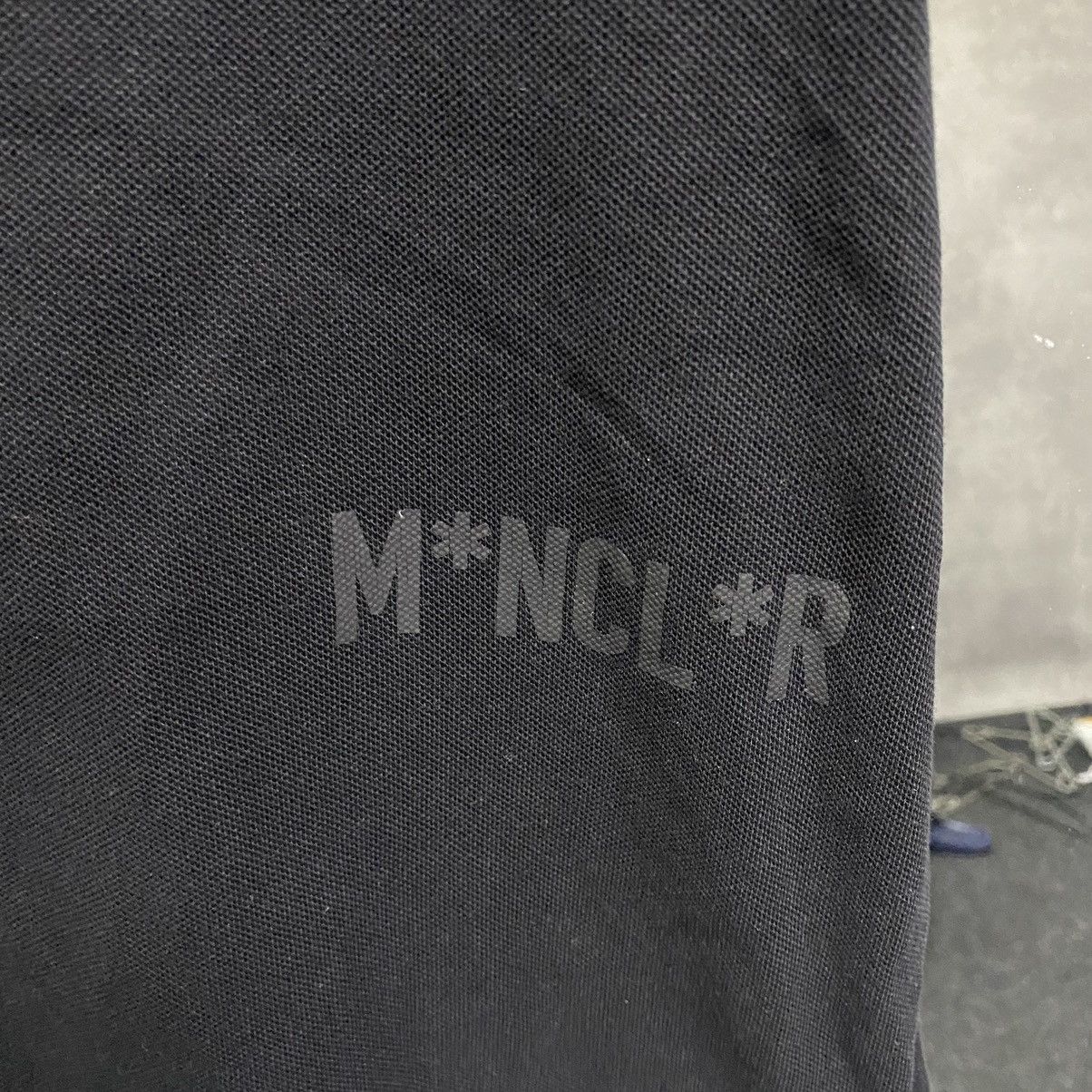 Moncler Moncler Polo T-Shirt Big Logo Size US XL / EU 56 / 4 - 5 Thumbnail