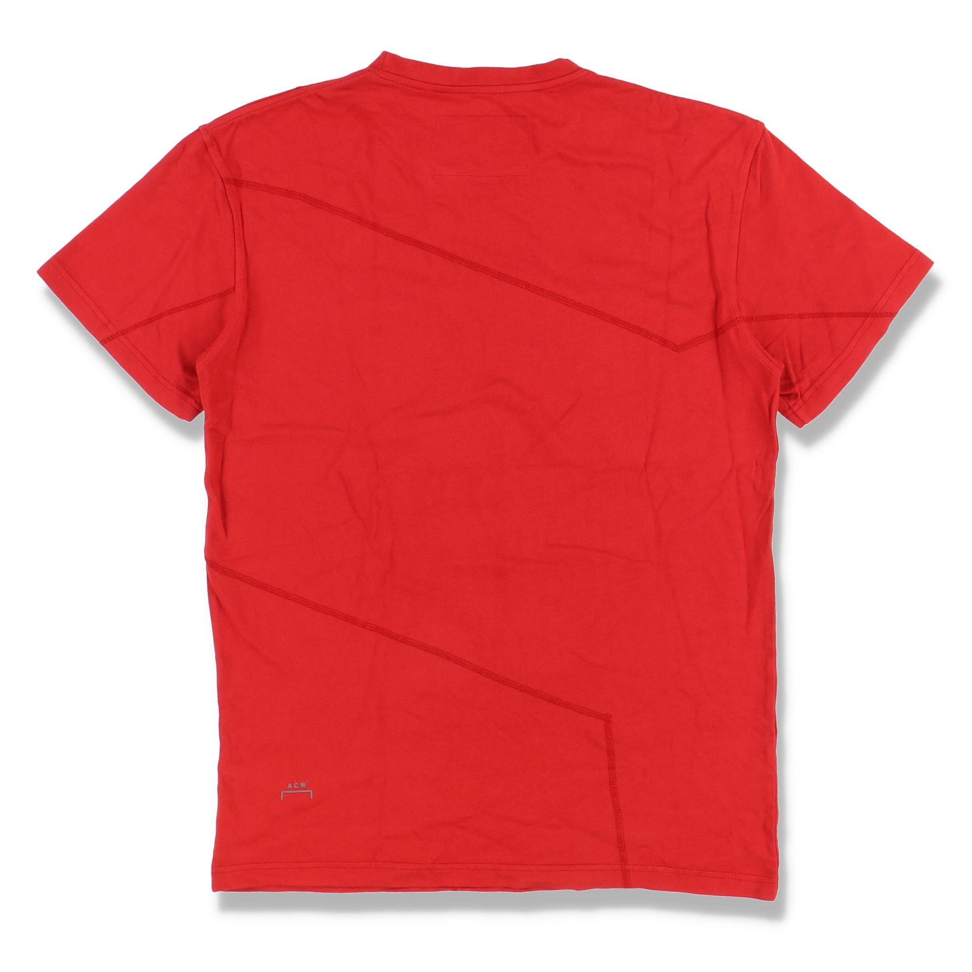 A-COLD-WALL* Red Seams Detail ACW Logo T-Shirt Size US L / EU 52-54 / 3 - 3 Thumbnail