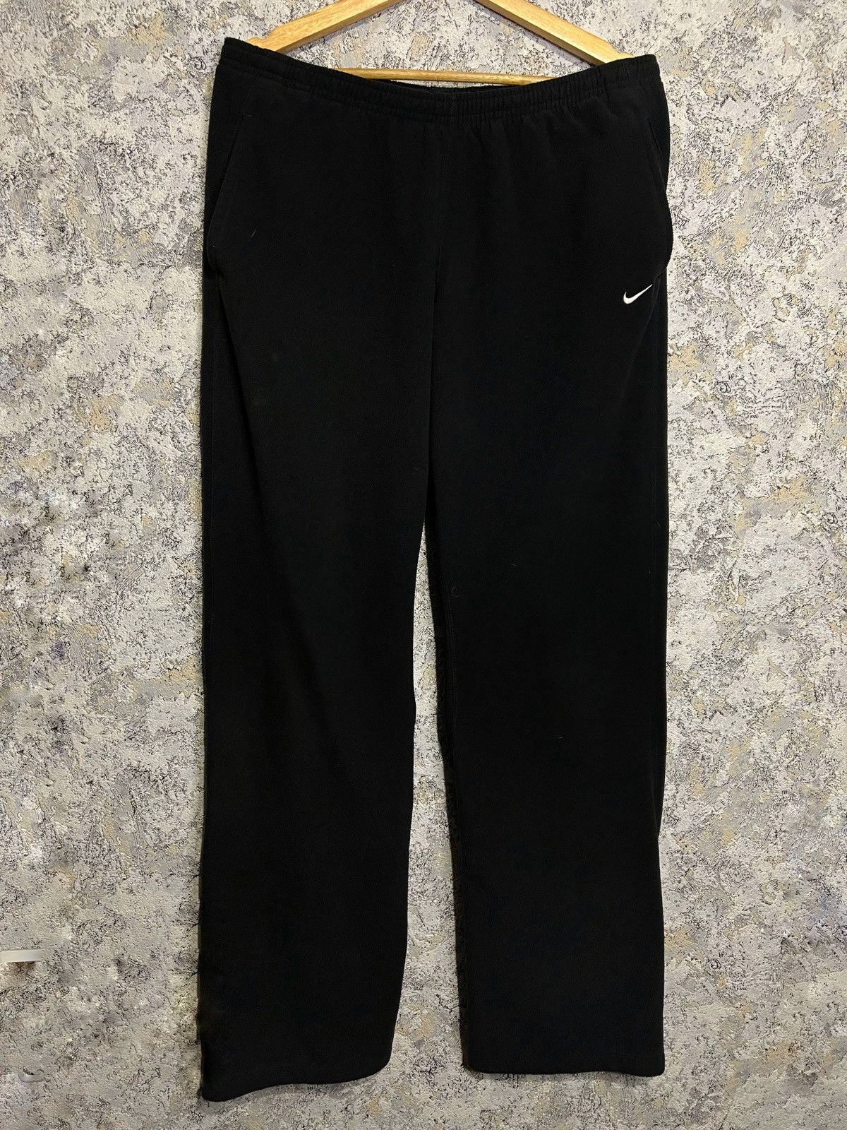 Nike × Vintage Vintage Nike Pants 90s Fleece Track Rare Y2K Size XL Size US 36 / EU 52 - 3 Thumbnail