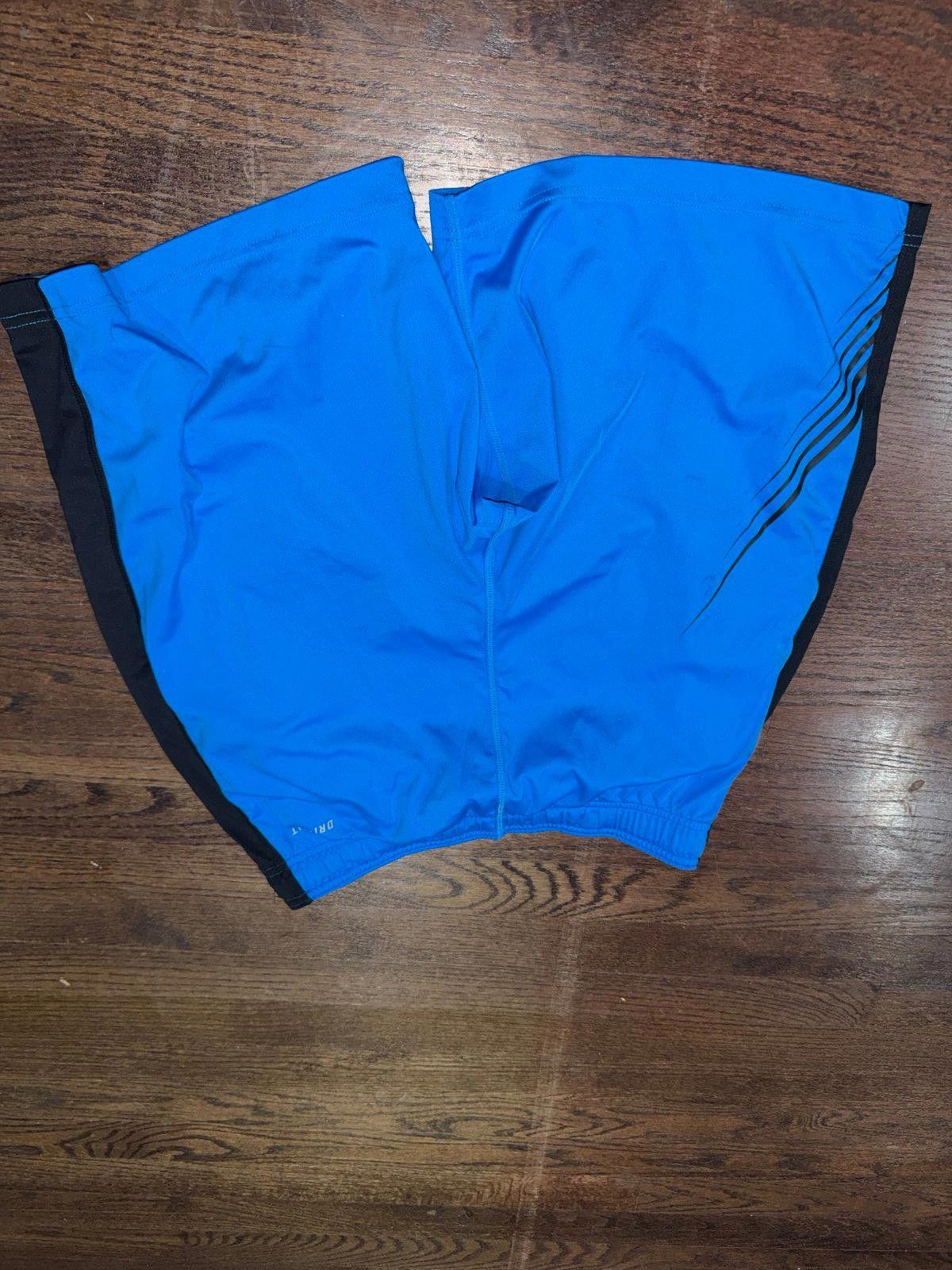 Nike VNTG Y2K Nike Athletic Shorts Dri-Fit Blue Sz S Mens Rare Size US 30 / EU 46 - 3 Thumbnail