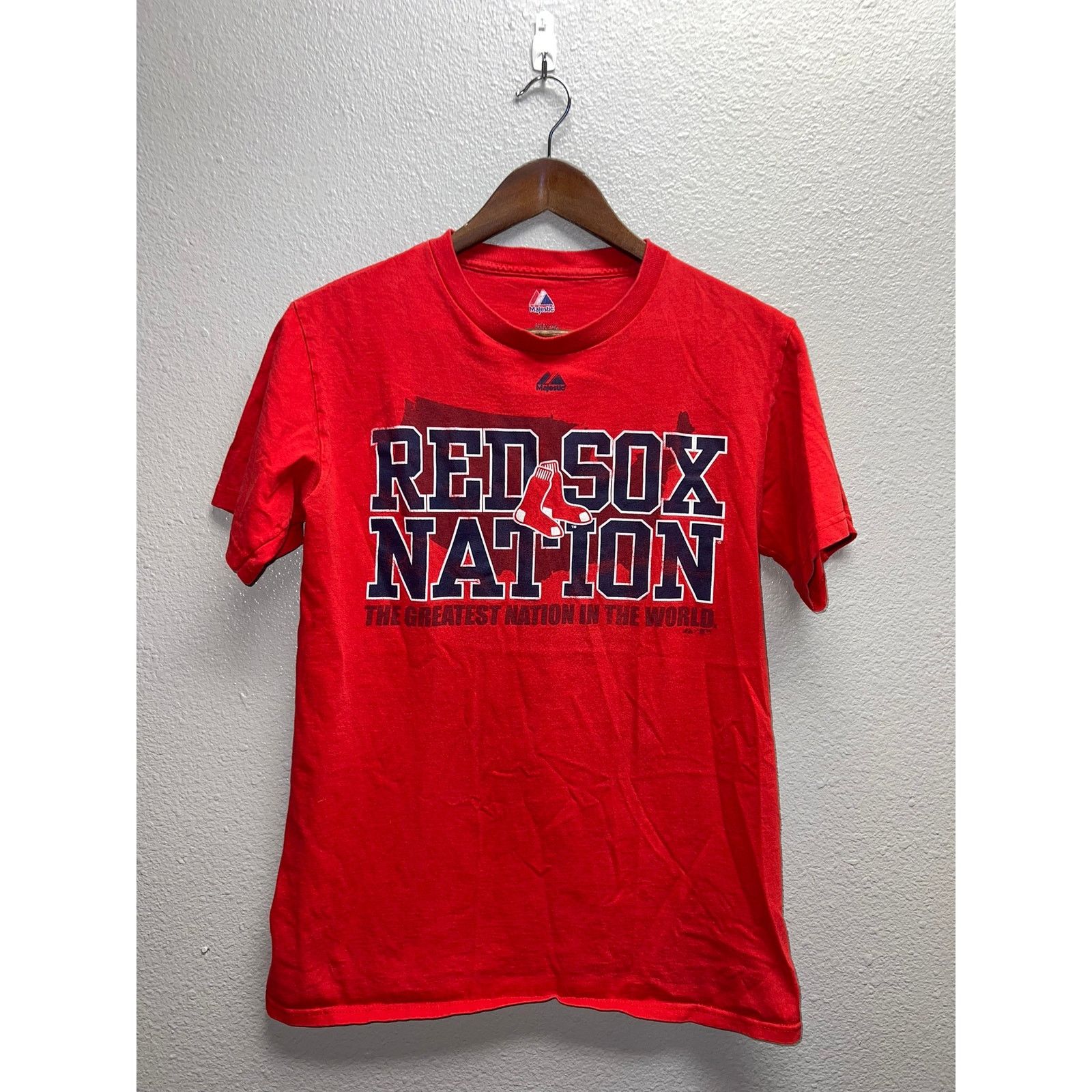 MLB Red Sox Nation Shirt The Greatest MLB Baseball Red Tee Small Size US S / EU 44-46 / 1 - 1 Thumbnail