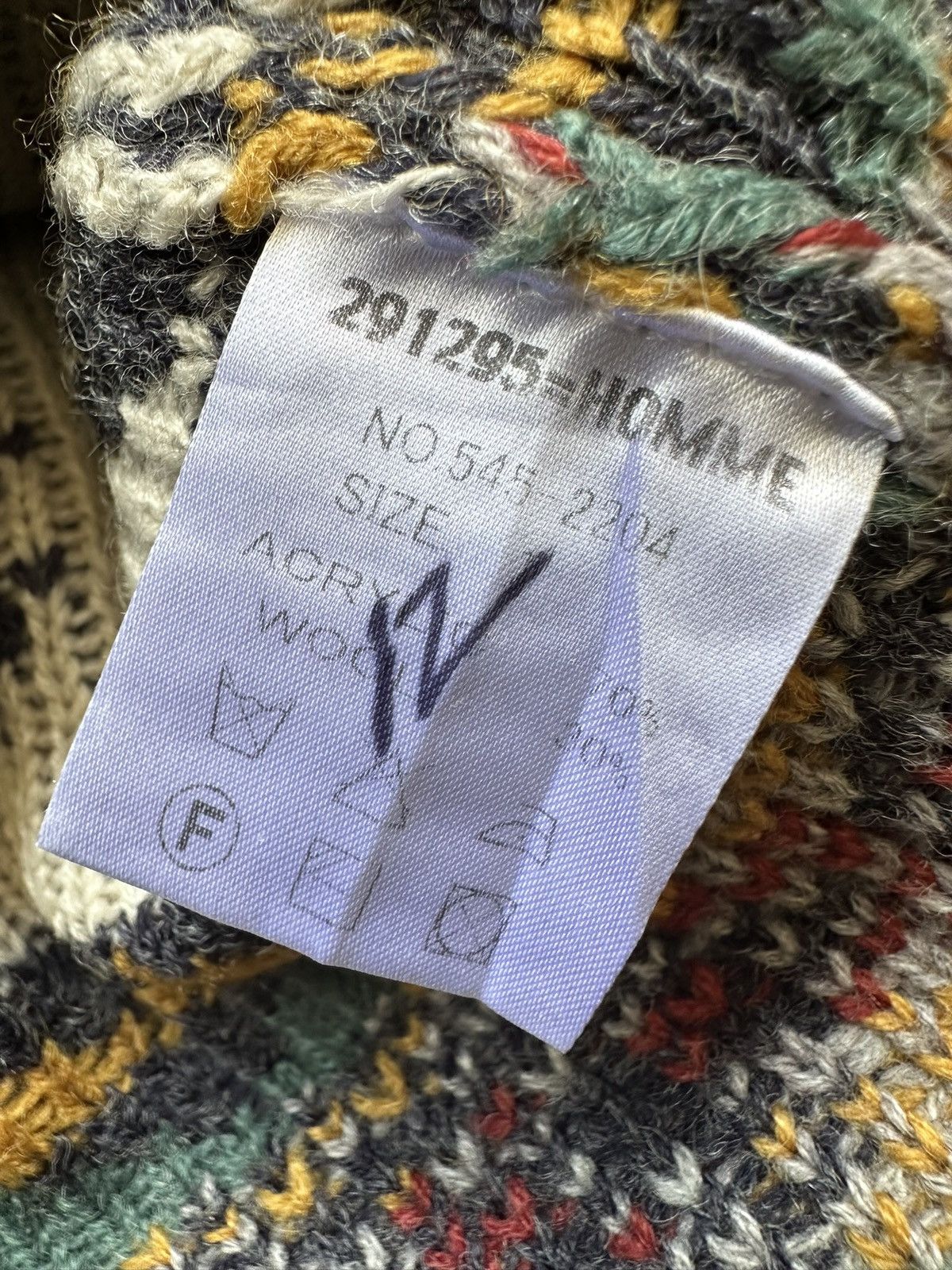 291295=Homme FW22 - 291295 Homme native wool knit jumper Size US S / EU 44-46 / 1 - 13 Thumbnail