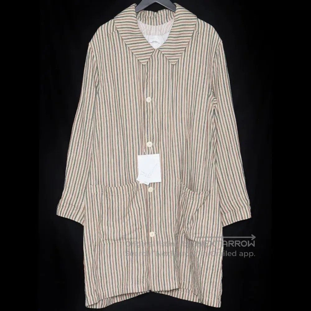 Visvim Visvim 20SS Grease Monkey Conoid Santome Linen Coat. Size US M / EU 48-50 / 2 - 1 Thumbnail