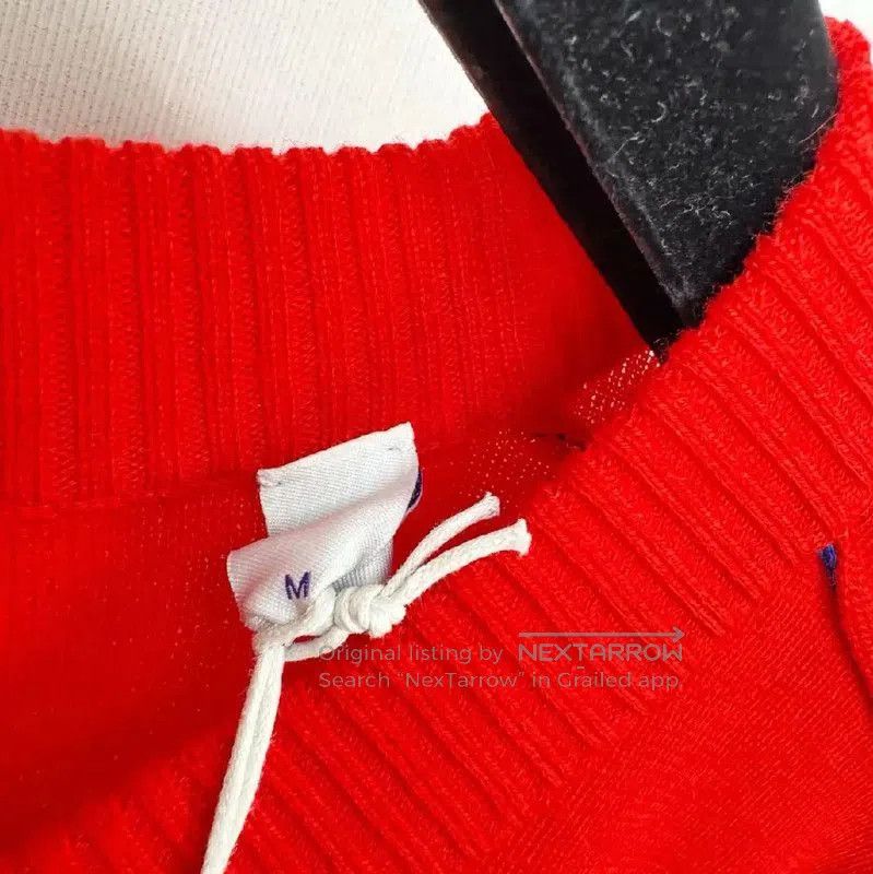 Burberry Burberry Red Long Sleeve Knit Top. Size M / US 6-8 / IT 42-44 - 4 Thumbnail