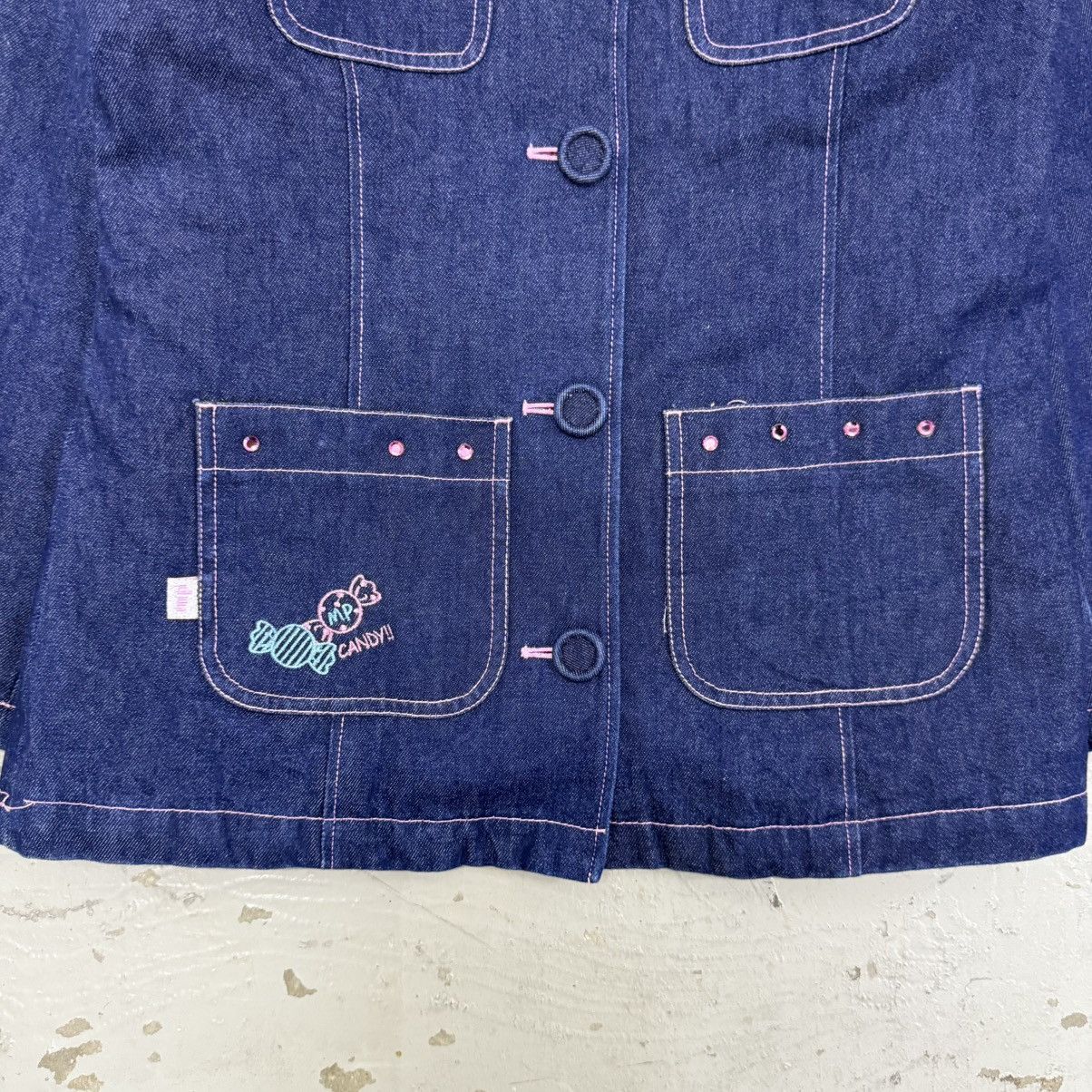 Hysteric Glamour 2000s Mezzo Piano Denim Blazer Hysteric Needles Size US S / EU 44-46 / 1 - 3 Thumbnail