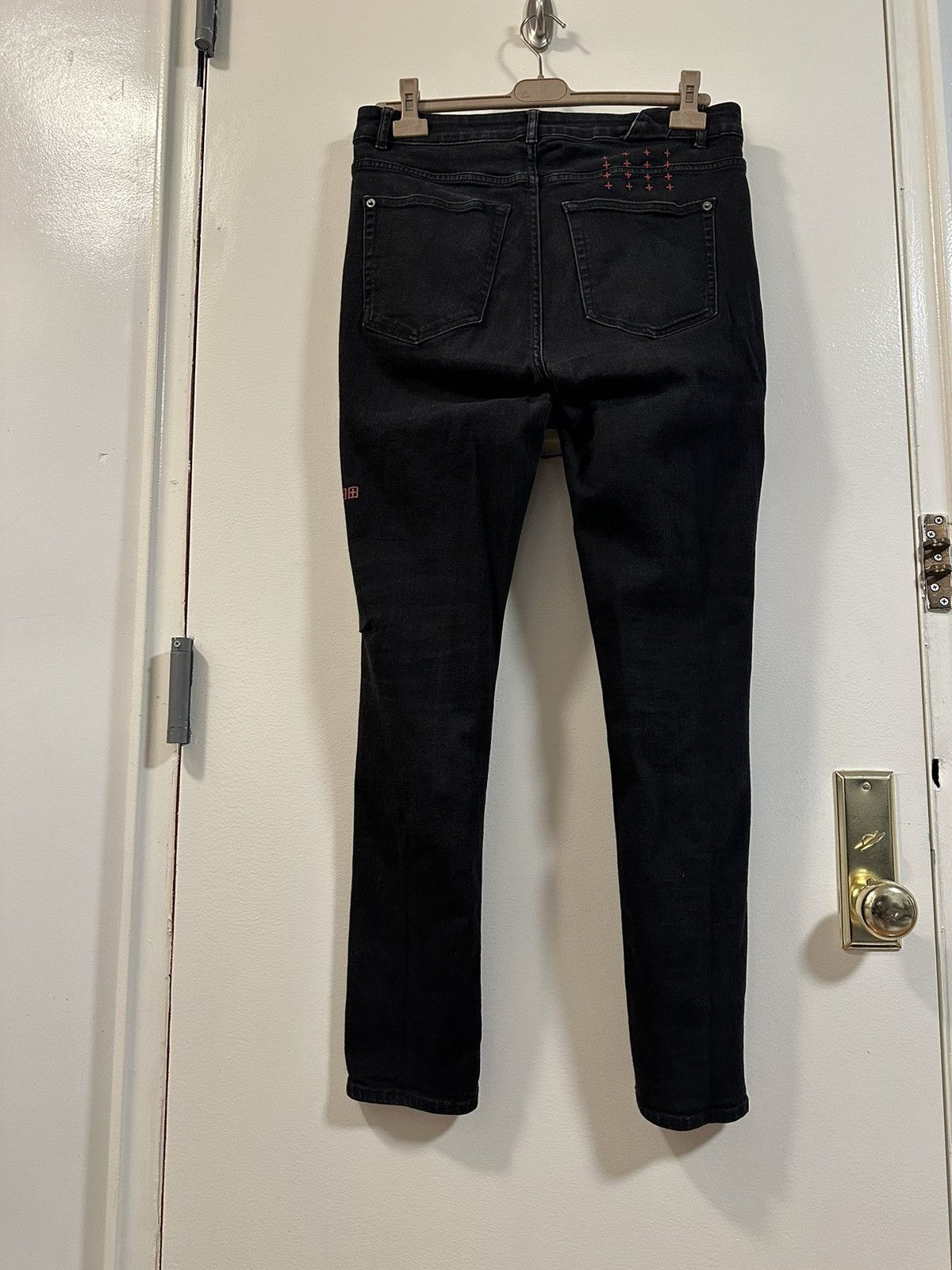 Ksubi Ksubi Chitch Laid Black Jeans Size US 36 / EU 52 - 3 Thumbnail