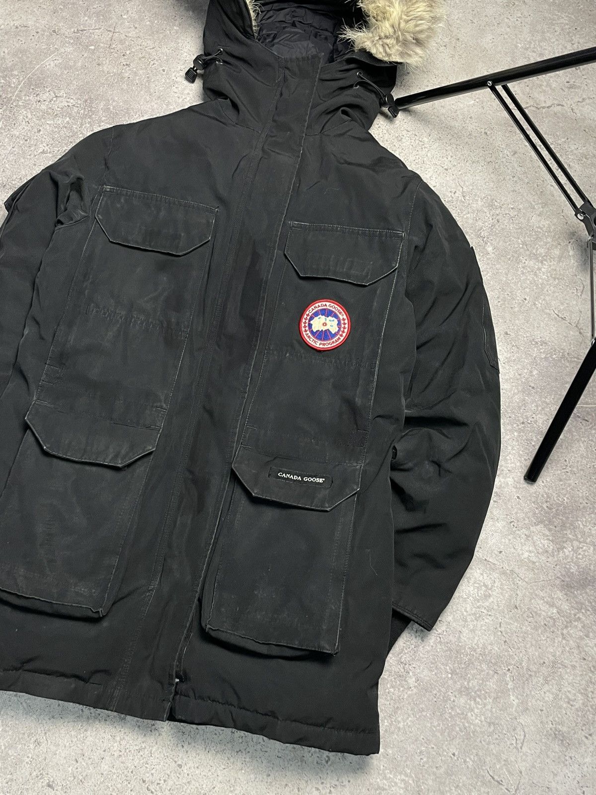 Canada Goose Canada Goose Expedition Parka Puffer Winter Fur Jacket Size US S / EU 44-46 / 1 - 3 Thumbnail