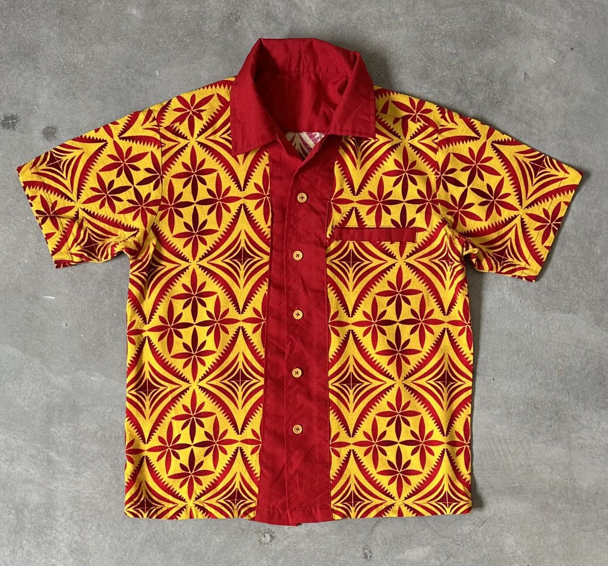 Other VINTAGE 80S PATTERN SHIRT Size US S / EU 44-46 / 1 - 1 Thumbnail