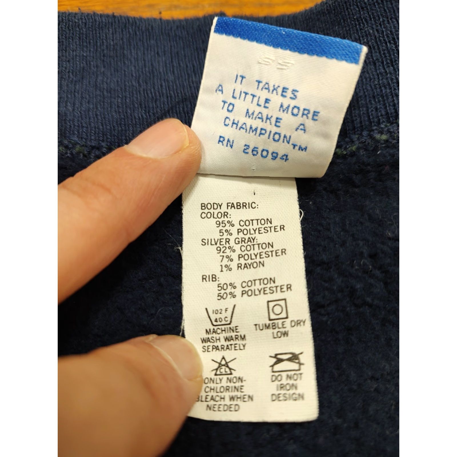 Champion VINTAGE Champion Cardigan Mens L Navy St Thomas Embroidered Logo Made In USA 80s Size US L / EU 52-54 / 3 - 6 Thumbnail