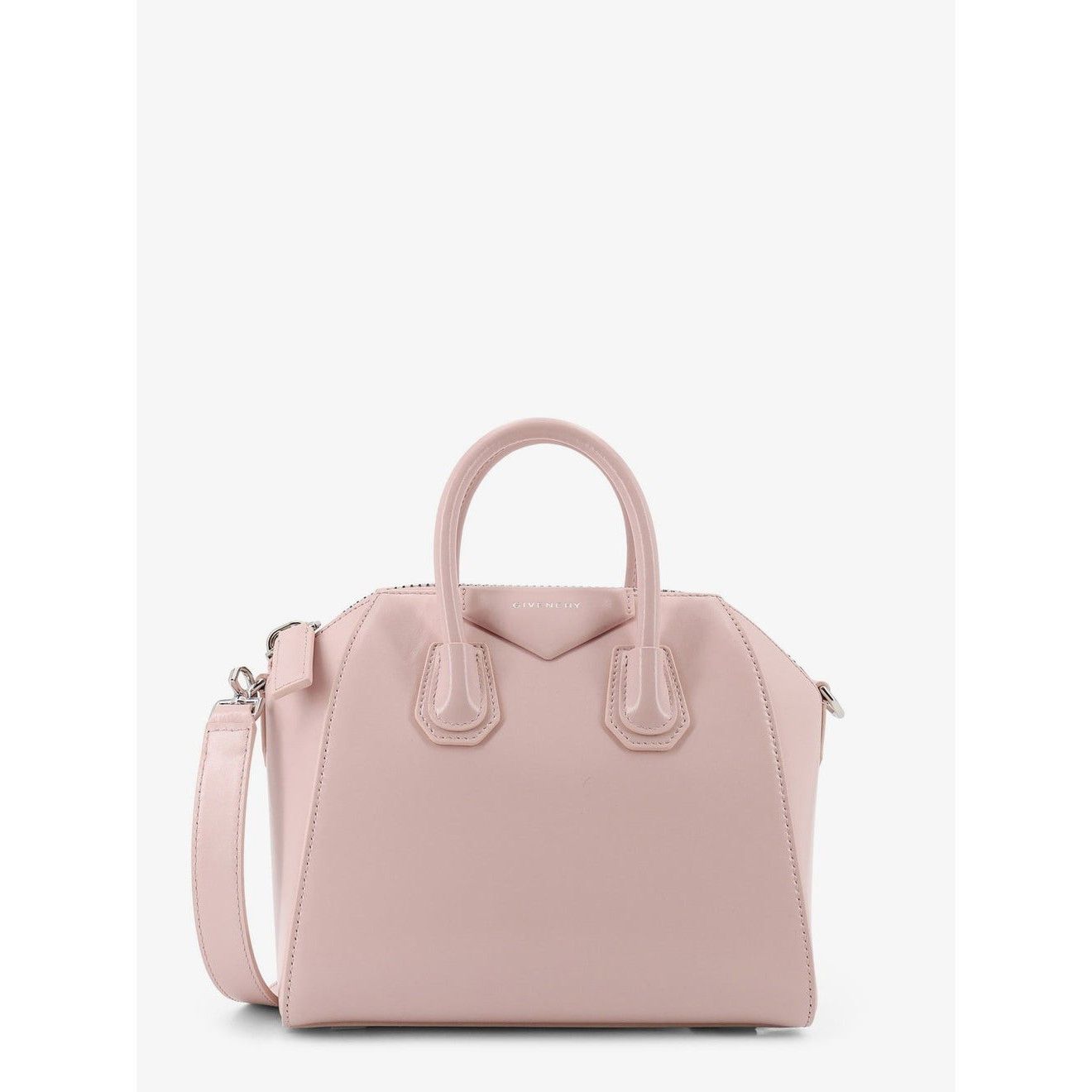 Givenchy GIVENCHY Antigona Mini Pink Leather Top Handle New & Authent Size ONE SIZE - 1 Thumbnail