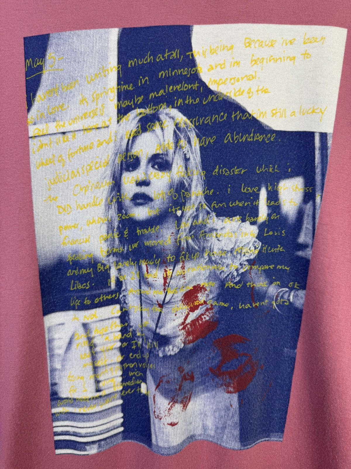 Hysteric Glamour Hysteric Glamour "Courtney Love" t-shirt a graphic print Size S / US 4 / IT 40 - 4 Thumbnail