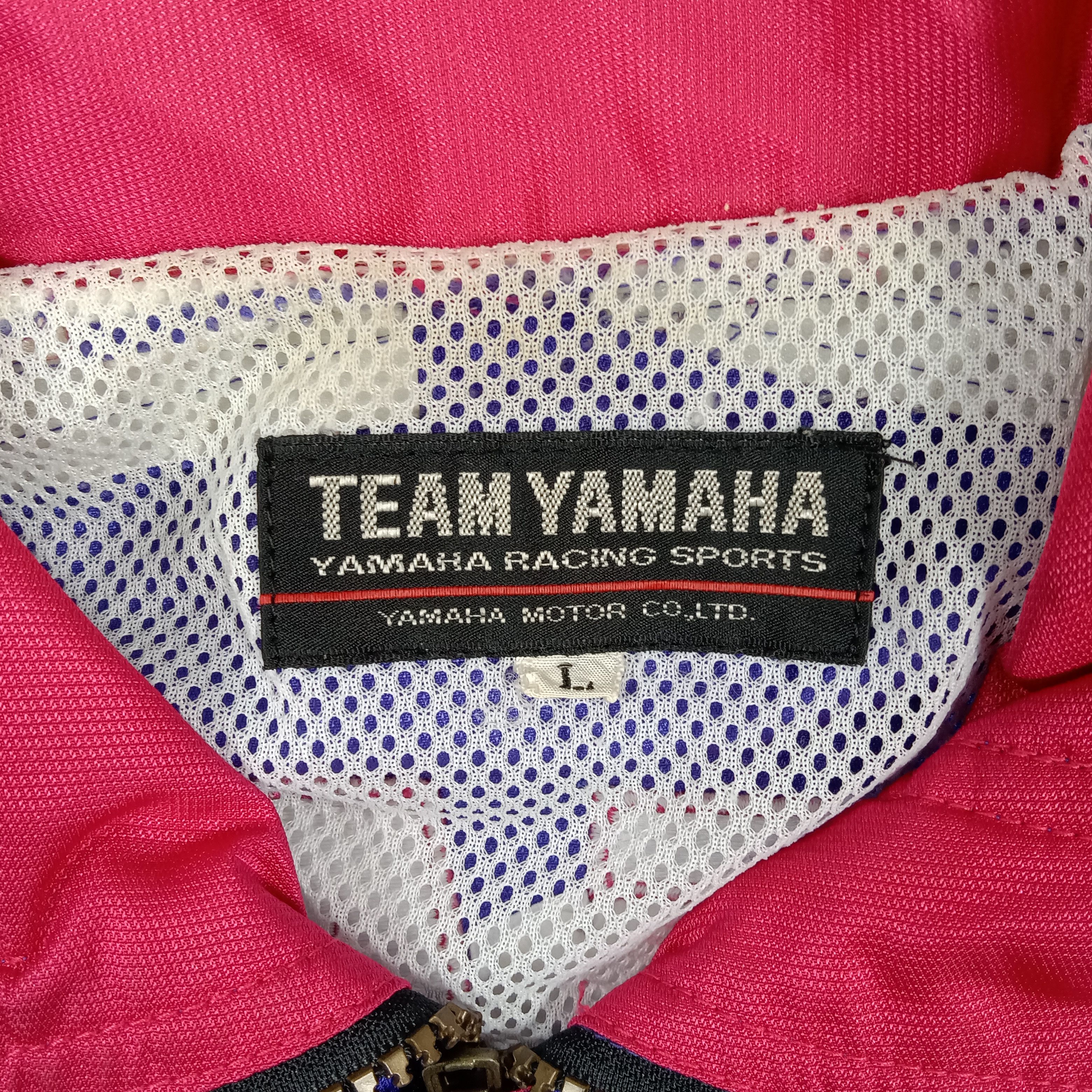 Yamaha 90's Retro Team YAMAHA Racing Motorsports Jacket C274N14 Size US L / EU 52-54 / 3 - 6 Thumbnail