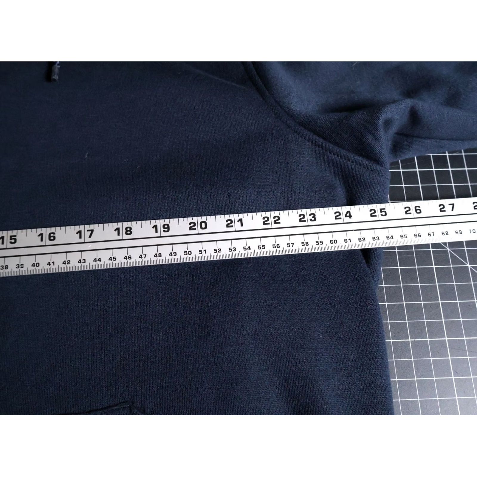Vintage Old Mill Men's Medium Blue Thermal Lined Zip Hoodie Sweatshirt Size US M / EU 48-50 / 2 - 5 Thumbnail