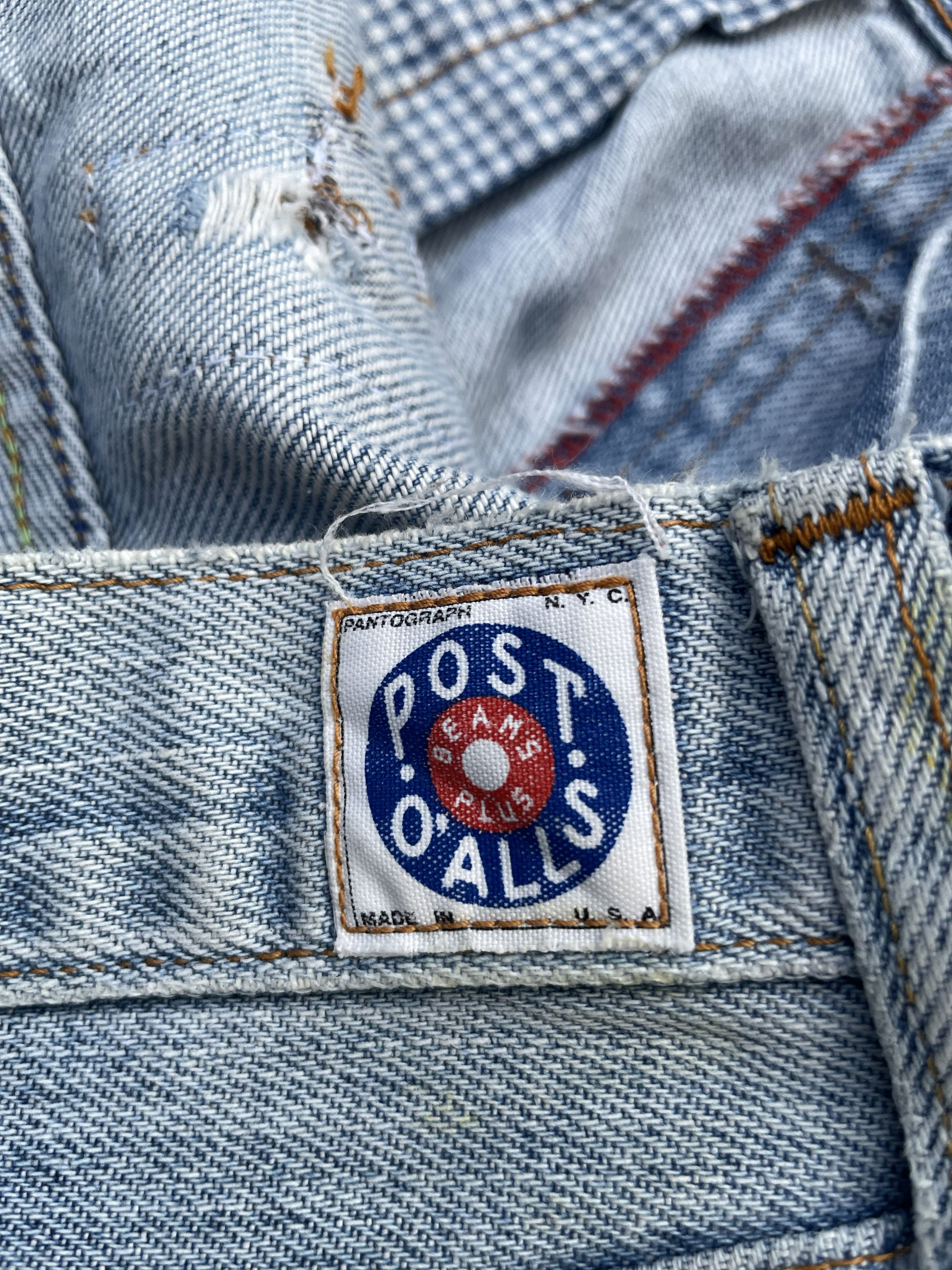 Post Overalls Vintage Post Overalls Denim Size US 34 / EU 50 - 13 Thumbnail