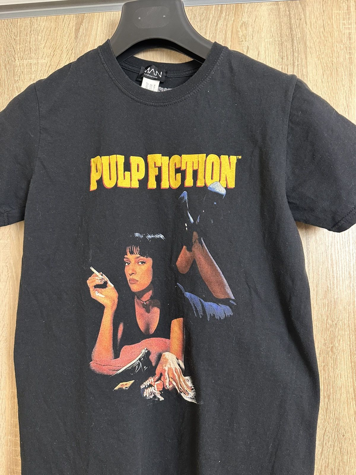 Band Tees 🔥 Vintage Pulp Fiction Smoking Thurman Quentin Tarantino Tee Size US S / EU 44-46 / 1 - 2 Thumbnail