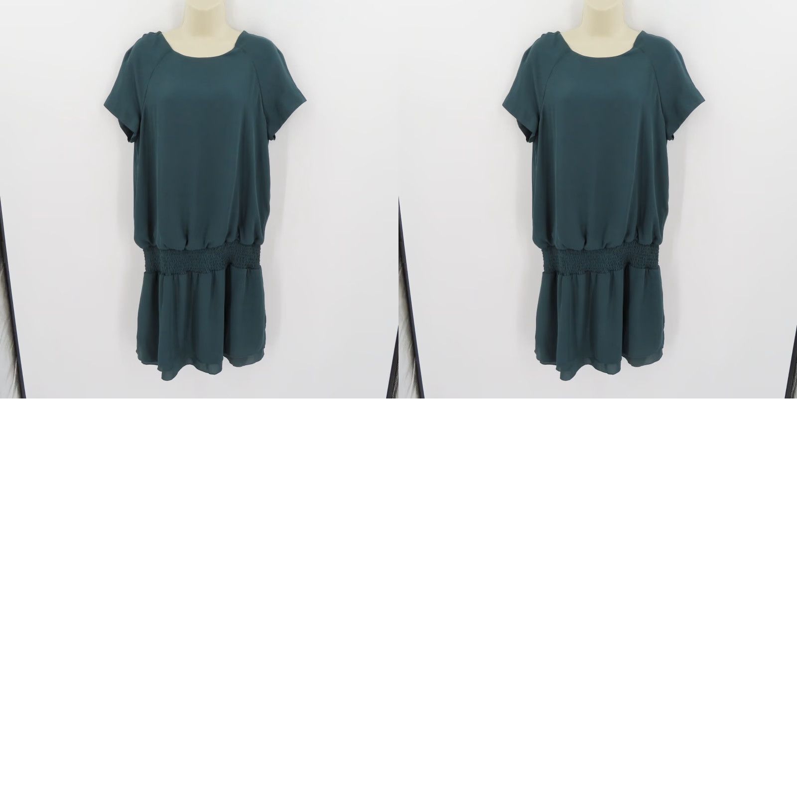 Banana Republic Banana Republic Womens Dress 8 Solid Green Drop Waist Sheath Sundress NEW NWT Size M / US 6-8 / IT 42-44 - 8 Thumbnail