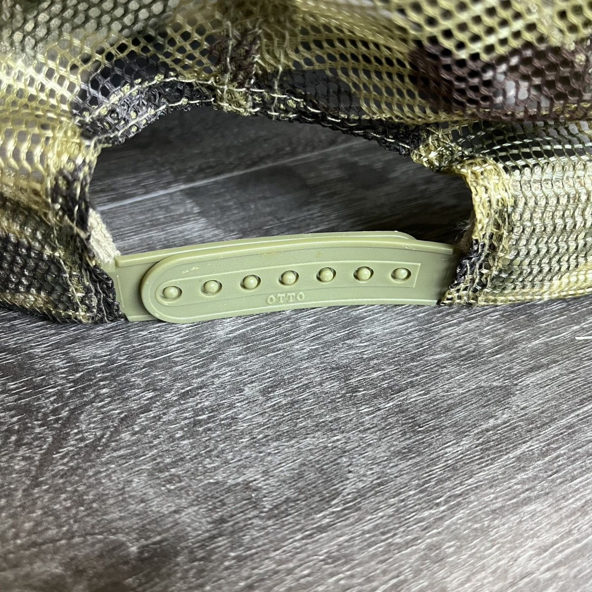 Vintage Vintage 2000s Ha Now You Can’t See Me Camo Print Trucker Hat Size ONE SIZE - 5 Thumbnail