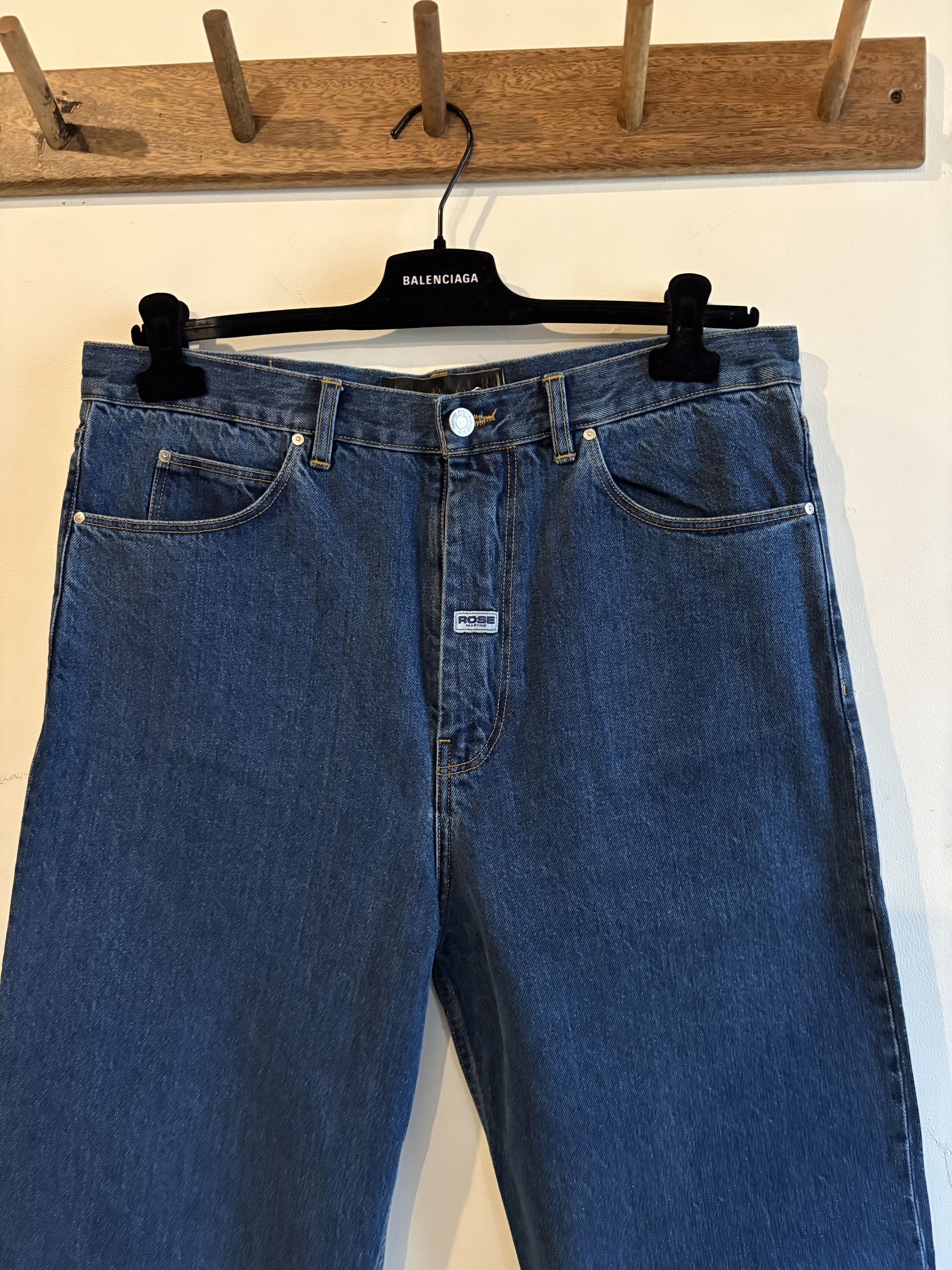 Martine Rose Martine Rose Indigo Blue Jeans Size US 34 / EU 50 - 2 Thumbnail