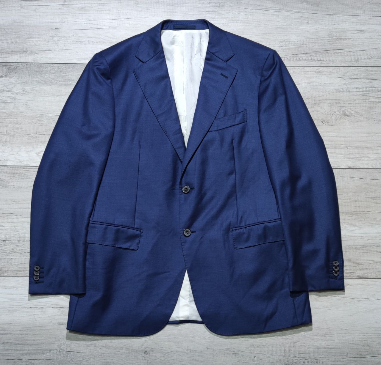 Suitsupply SUITSUPPLY Napoli SB Regular Pure Wool Super 110's Blazer Size 44R - 1 Thumbnail