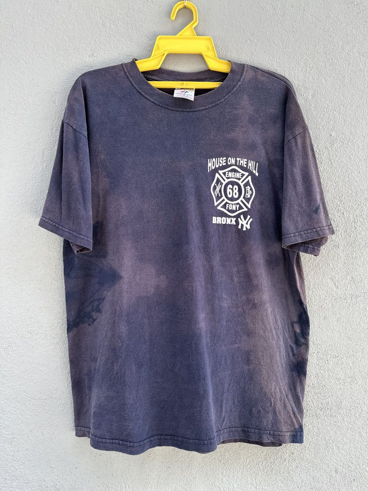 Rap Tees Thrashed Vintage FDNY House On The Hill Brony Sun Faded T Size US L / EU 52-54 / 3 - 2 Thumbnail